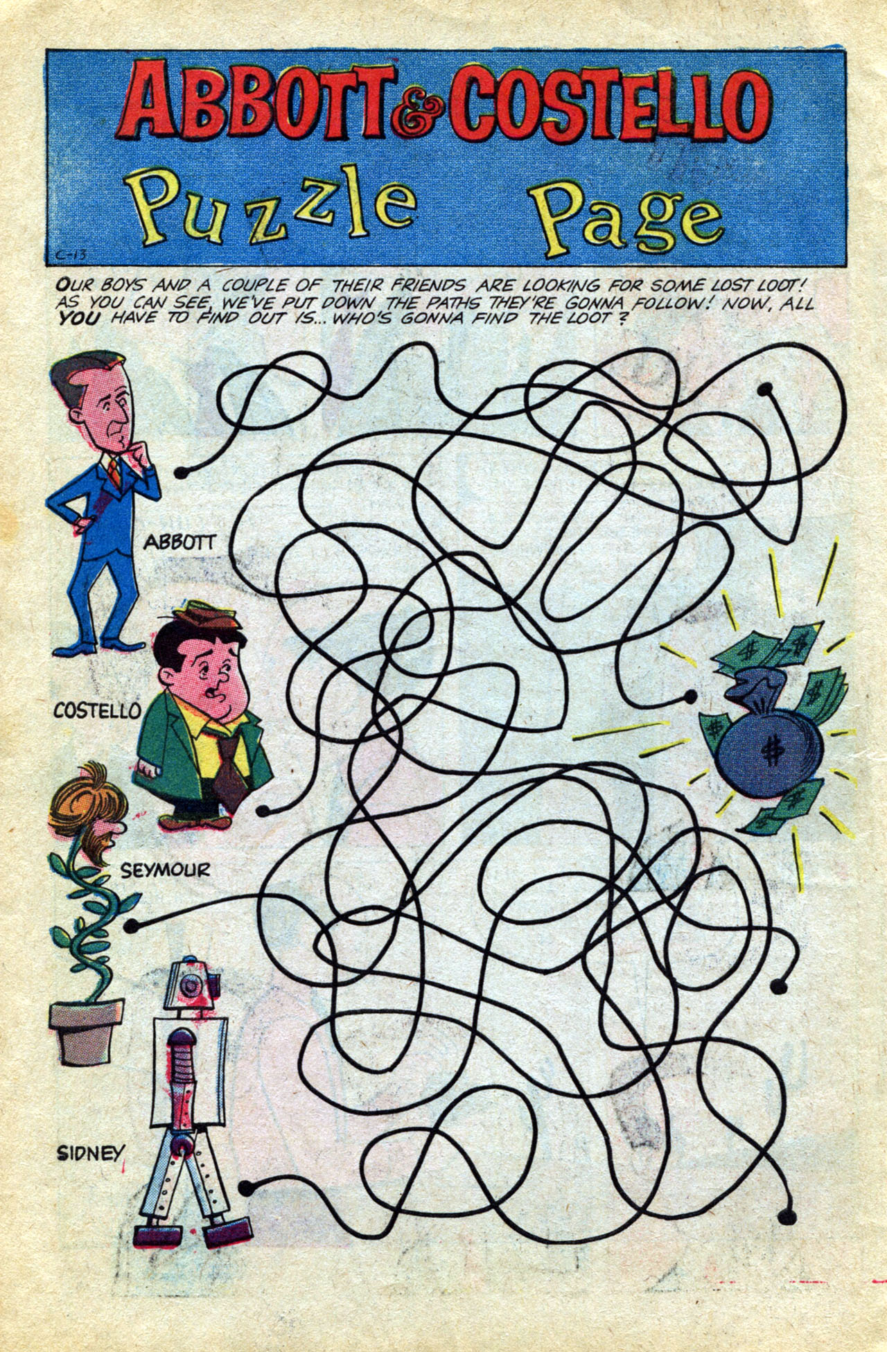 Read online Abbott & Costello comic -  Issue #8 - 10