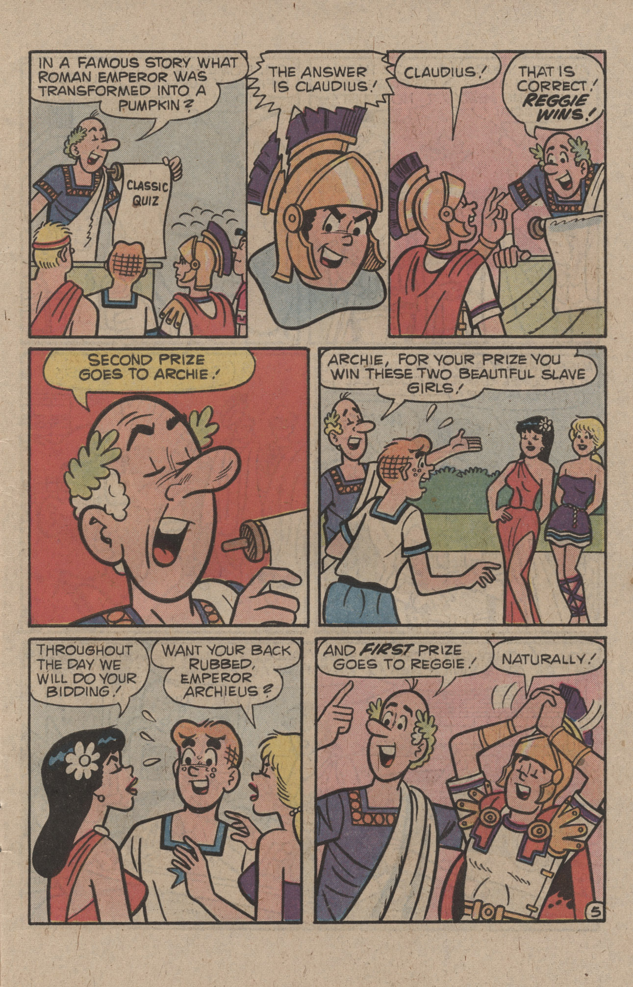 Read online Reggie and Me (1966) comic -  Issue #115 - 7