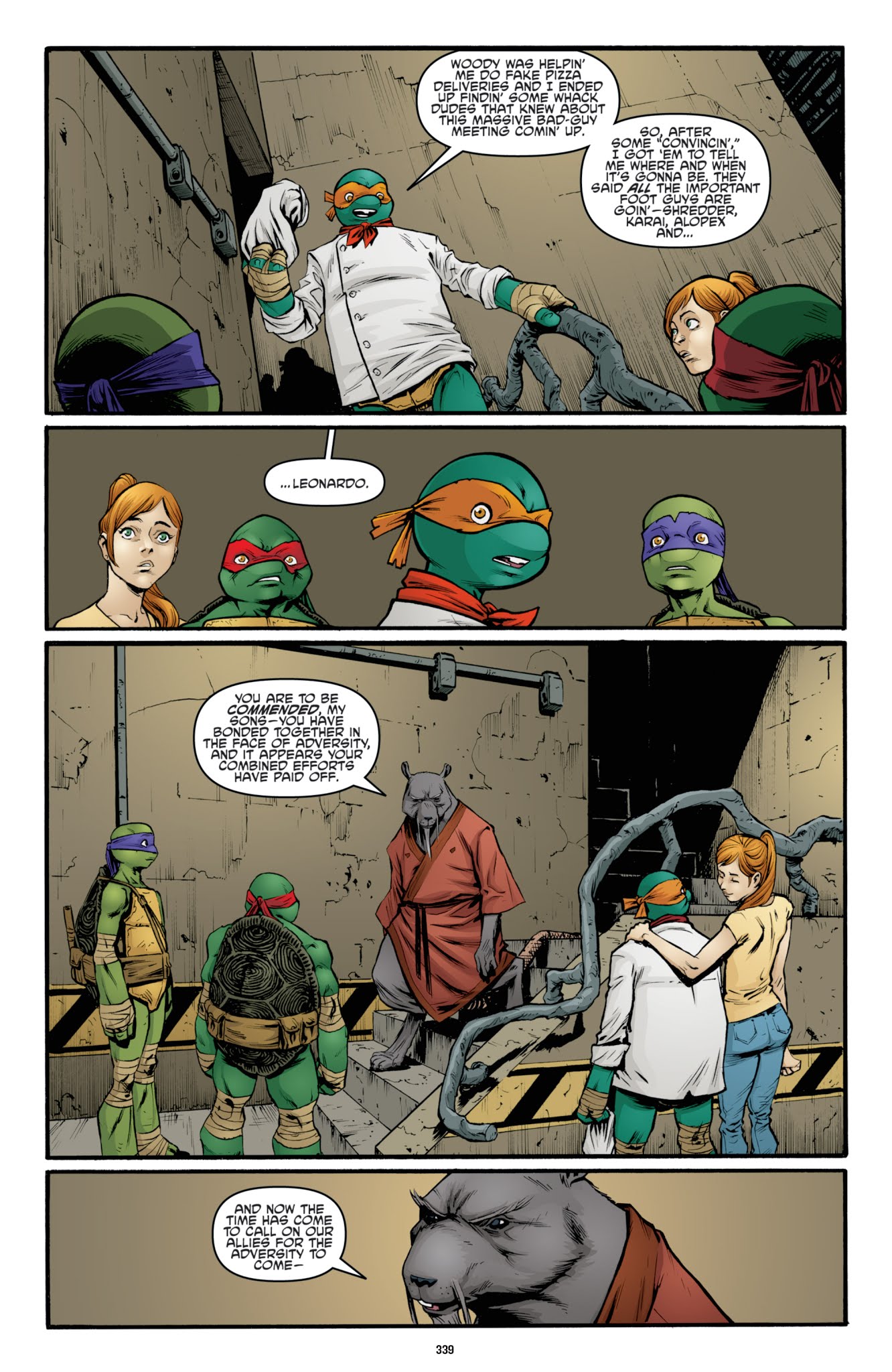 Read online Teenage Mutant Ninja Turtles: The IDW Collection comic -  Issue # TPB 3 (Part 4) - 38