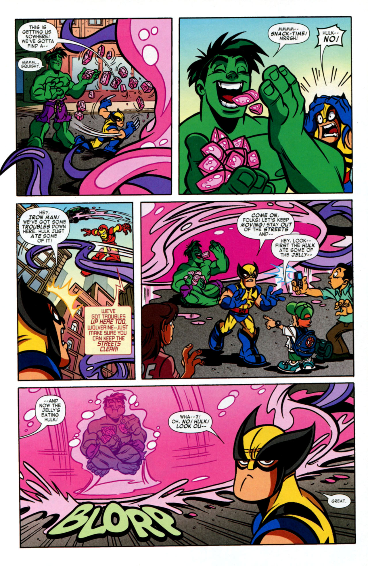 Read online Super Hero Squad comic -  Issue #3 - 7