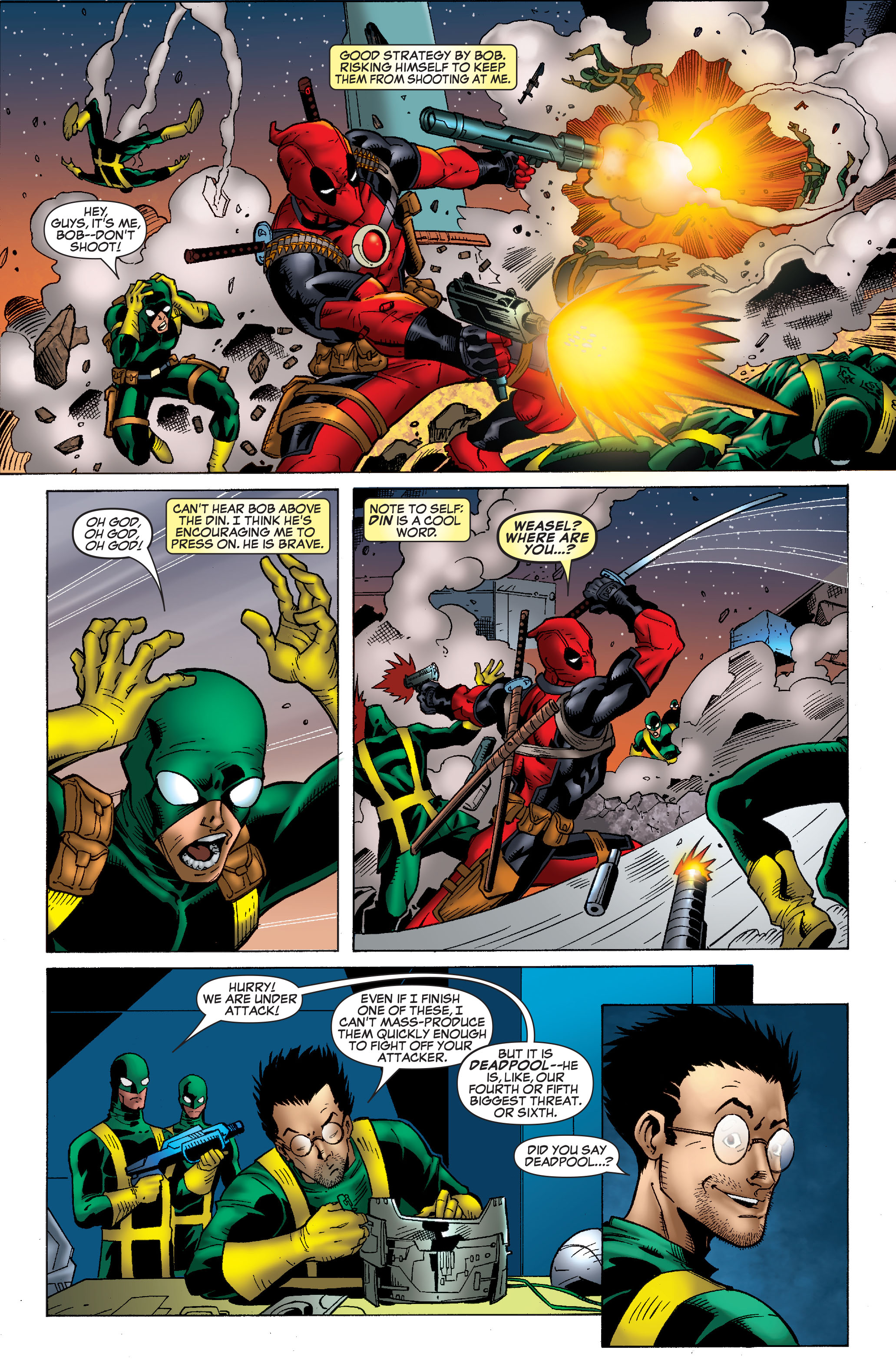 Read online Cable and Deadpool comic -  Issue #43 - 16