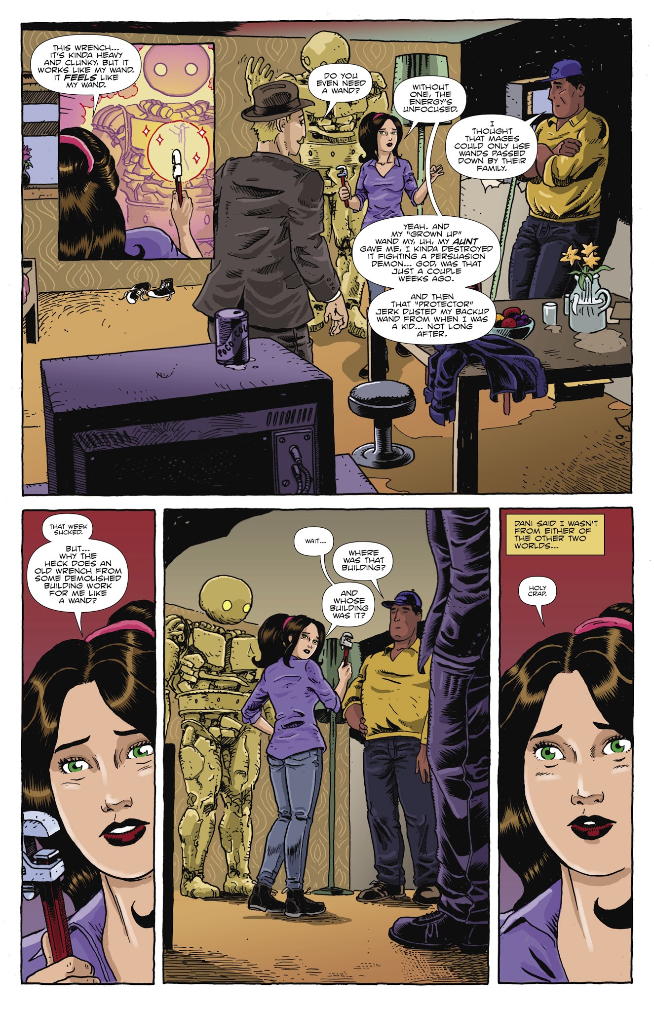 Read online Amelia Cole and the Unknown World comic -  Issue # TPB - 75