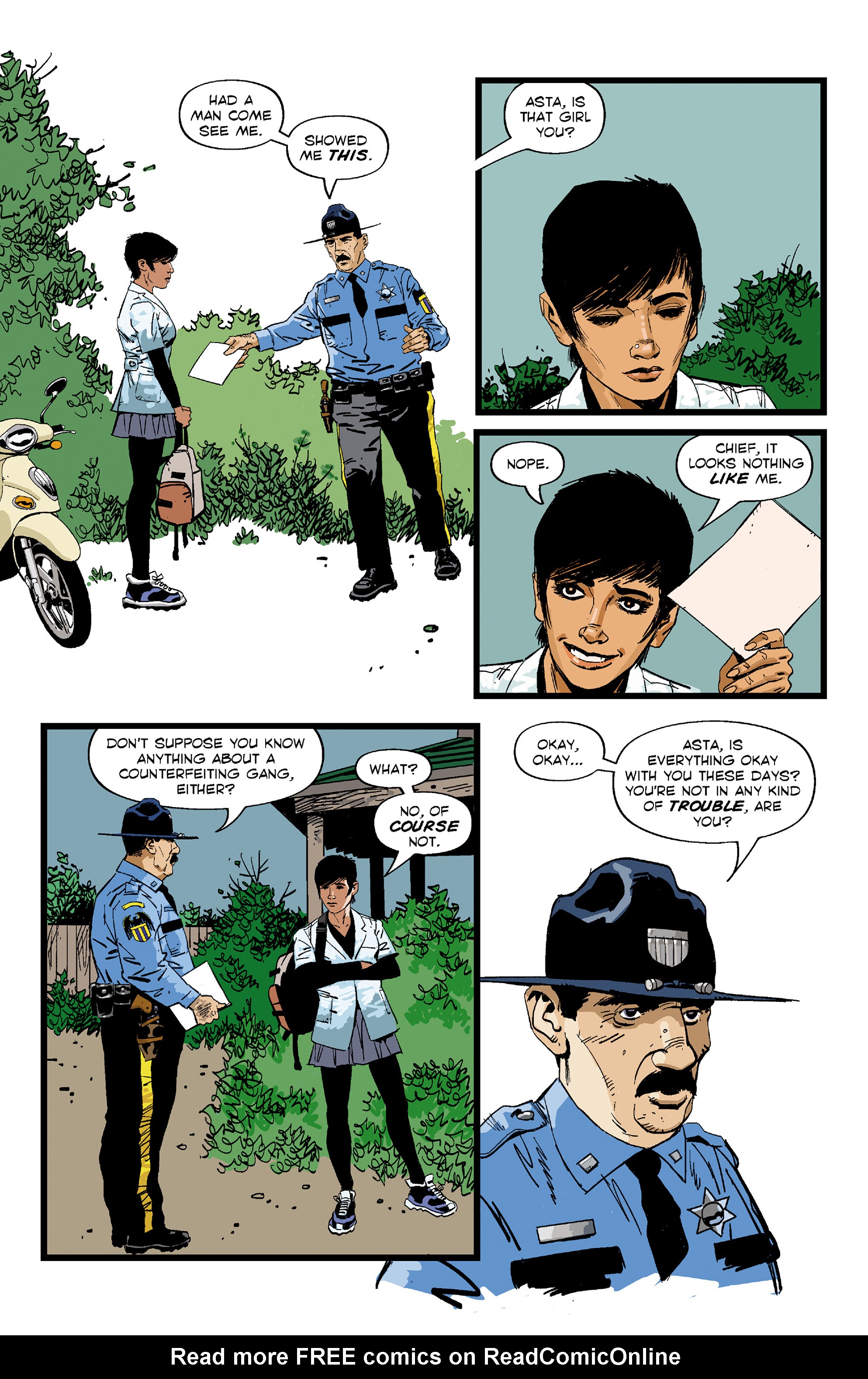 Read online Resident Alien: The Man With No Name comic -  Issue #1 - 16