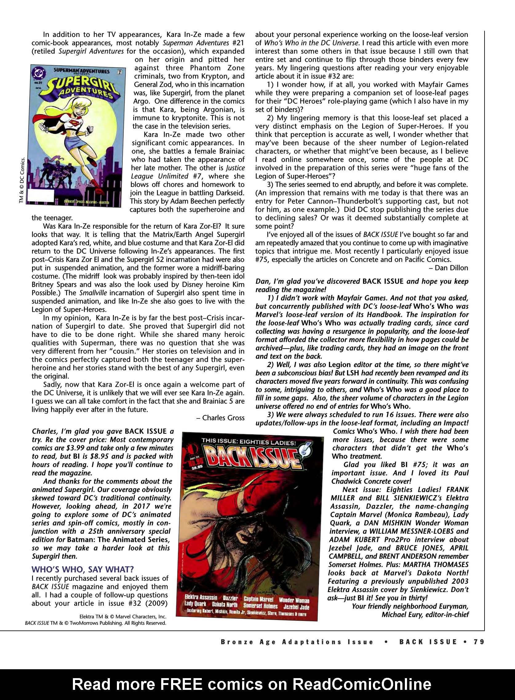 Read online Back Issue comic -  Issue #89 - 80
