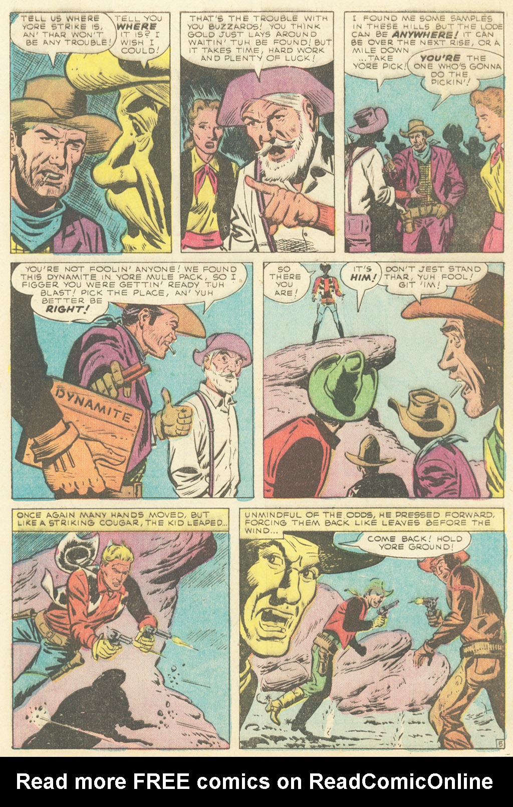 Read online Kid Colt Outlaw comic -  Issue #54 - 31