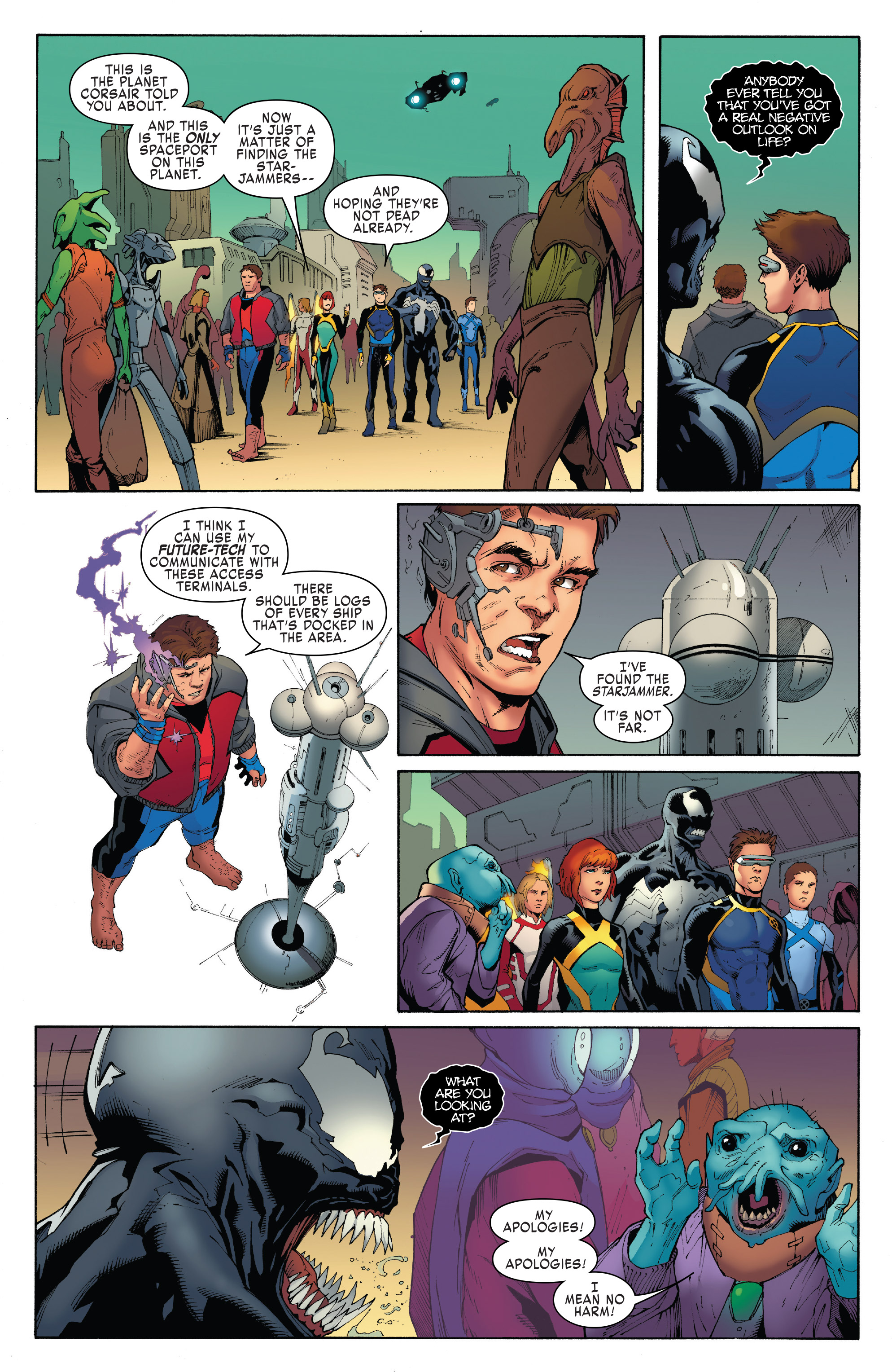 Read online X-Men: Blue comic -  Issue # Annual 1 - 25