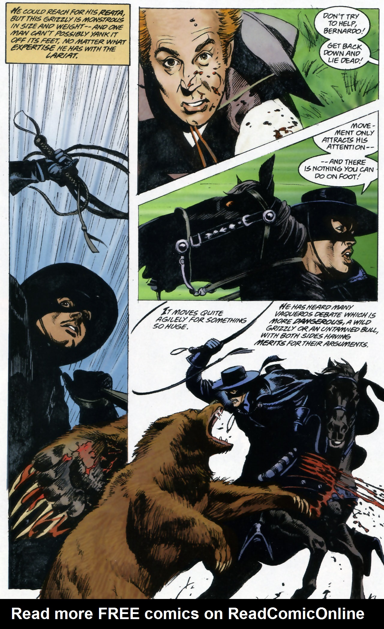 Read online Zorro: Matanzas comic -  Issue #2 - 16