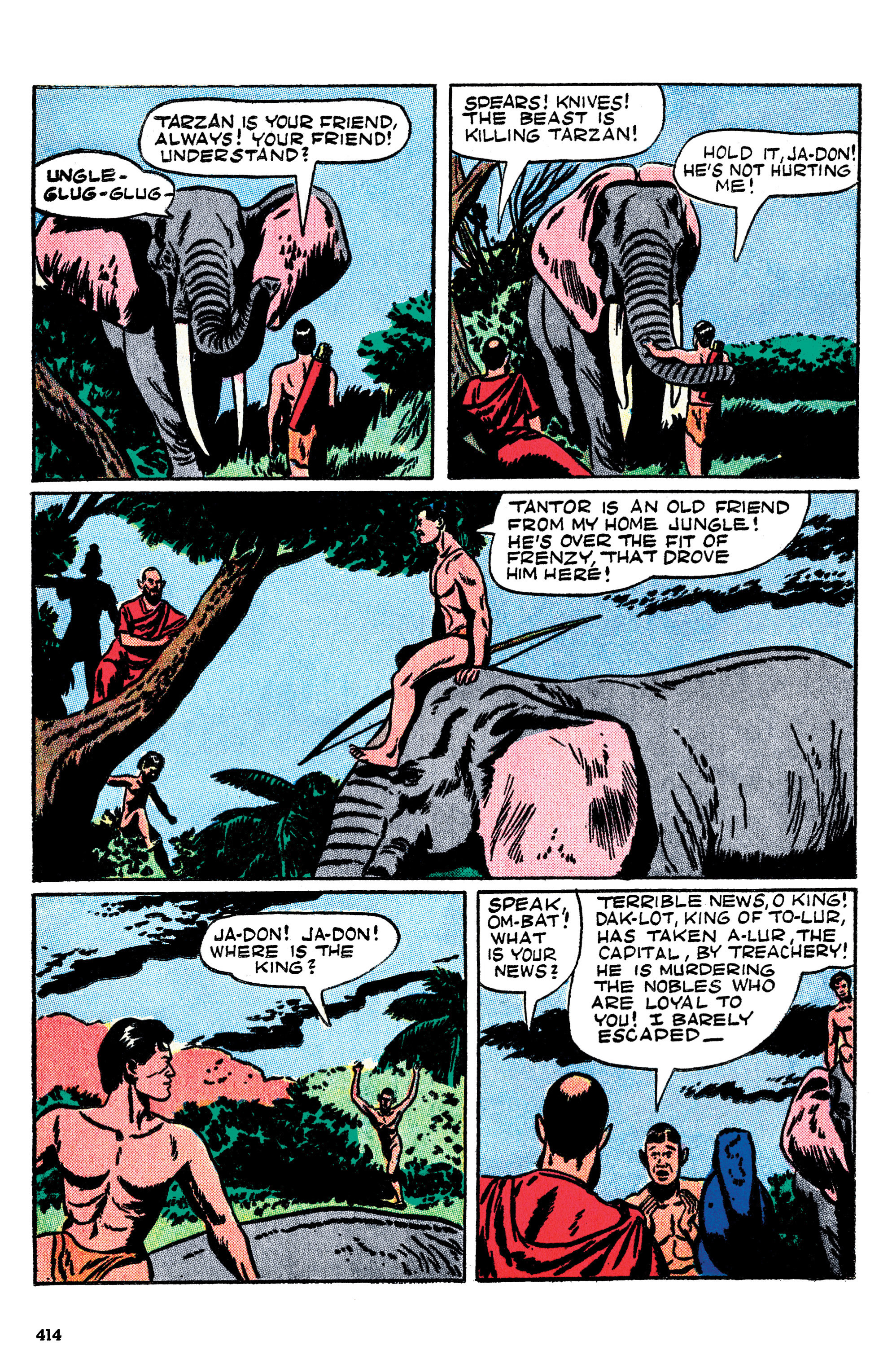 Read online Edgar Rice Burroughs Tarzan: The Jesse Marsh Years Omnibus comic -  Issue # TPB (Part 5) - 16