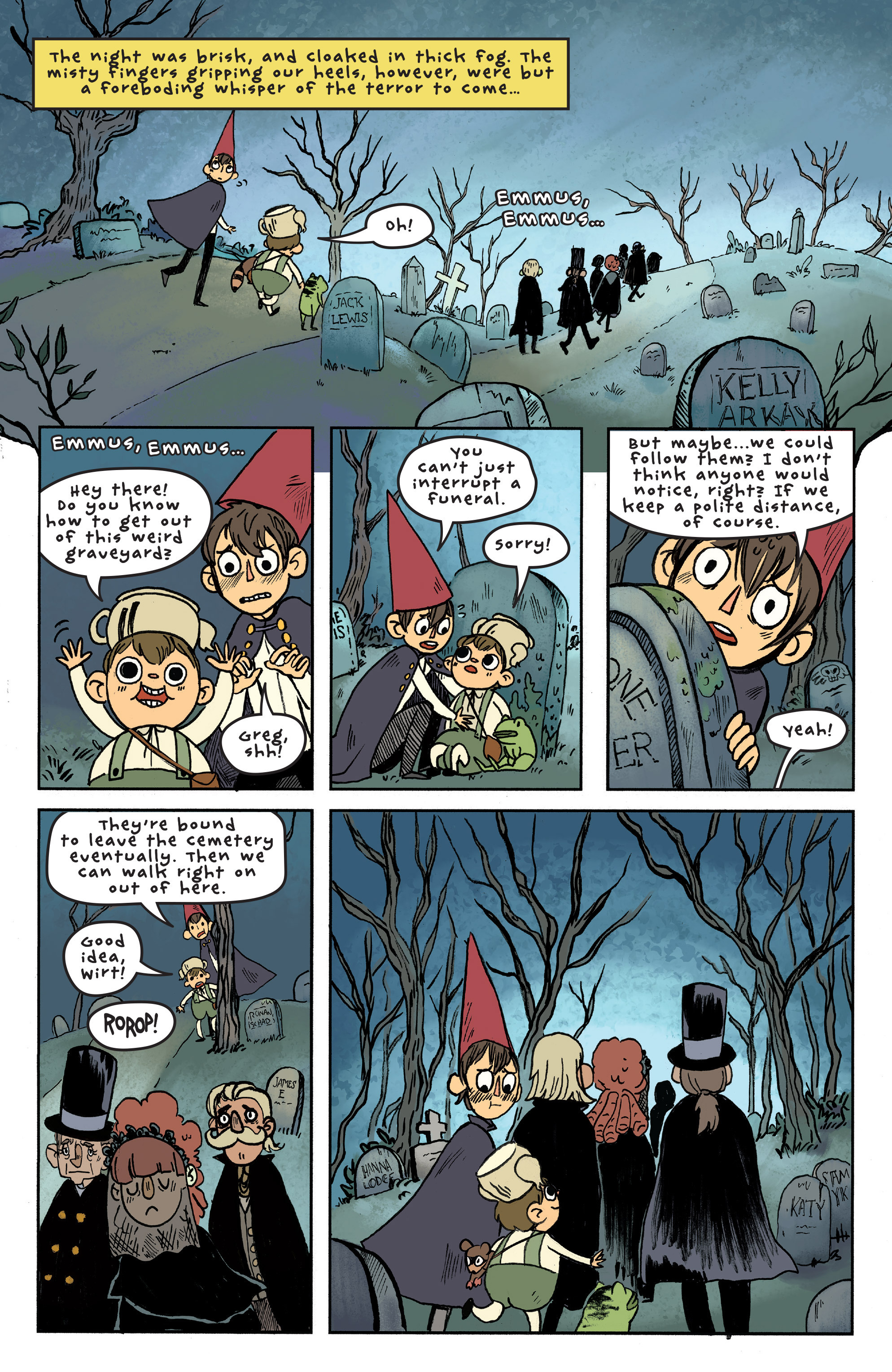 Read online Over the Garden Wall (2016) comic -  Issue #6 - 14
