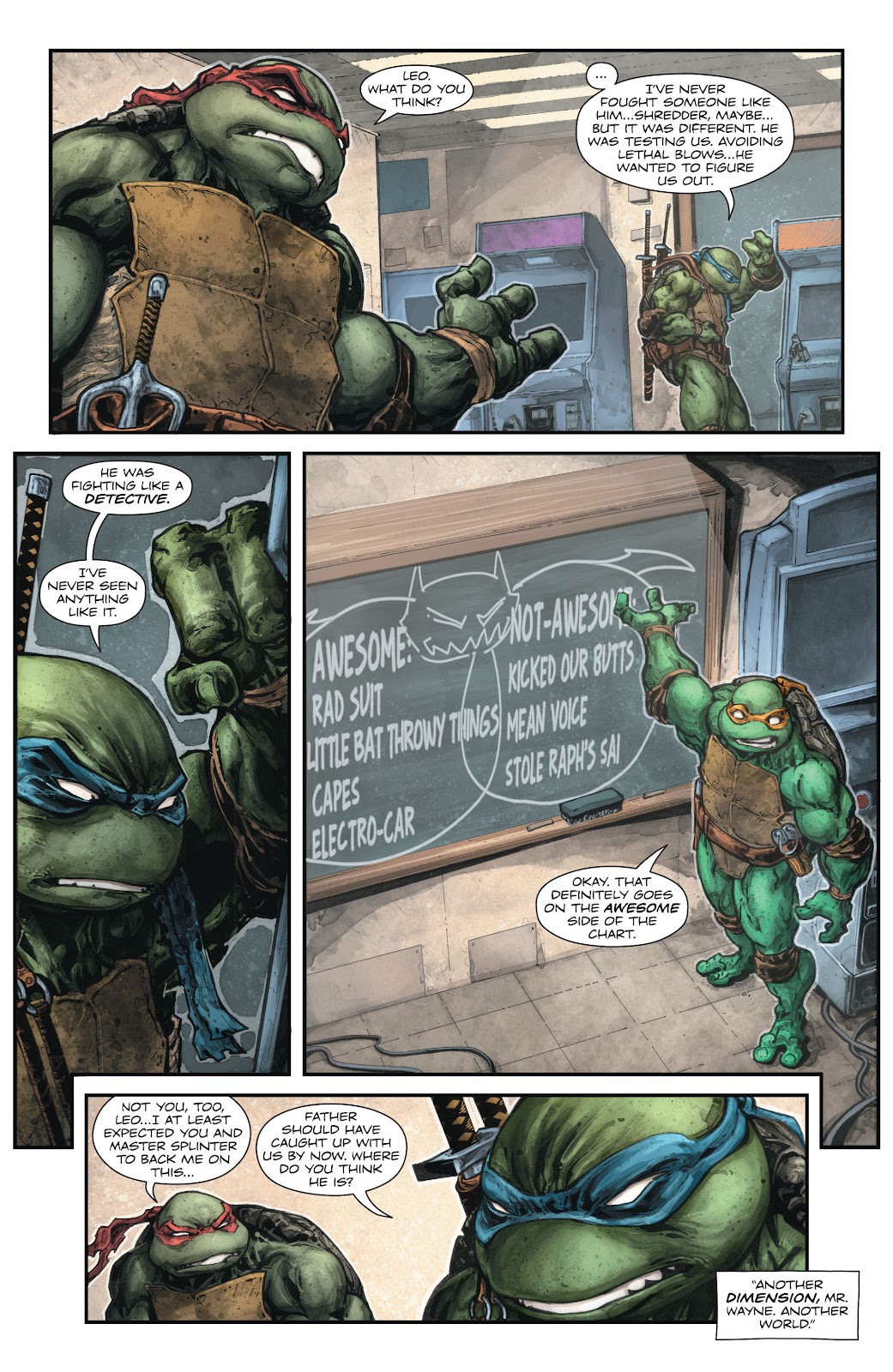 Batman/Teenage Mutant Ninja Turtles issue 2 - Page 14