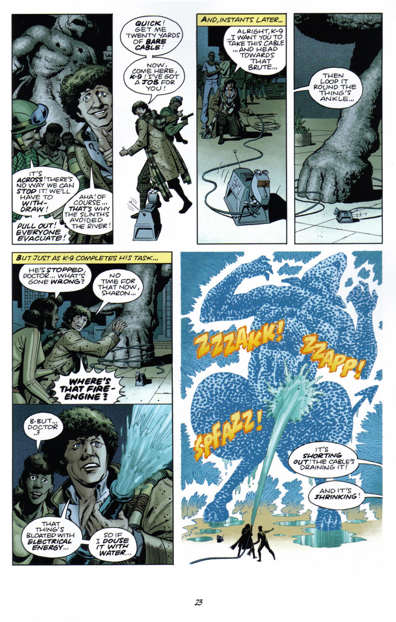 Read online Doctor Who Classics comic -  Issue #10 - 25