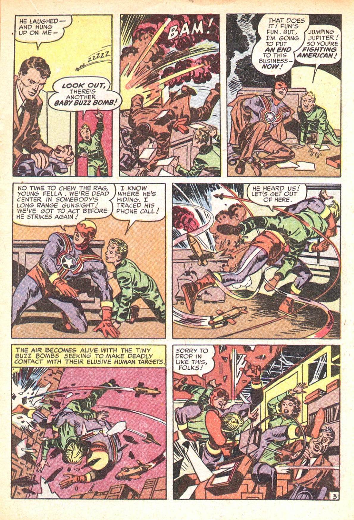 Read online Fighting American (1954) comic -  Issue #1 - 17