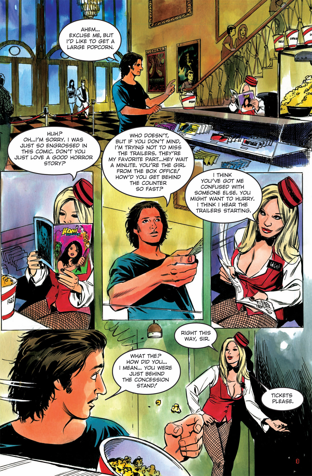 Read online Velvet Rope comic -  Issue #1 - 4