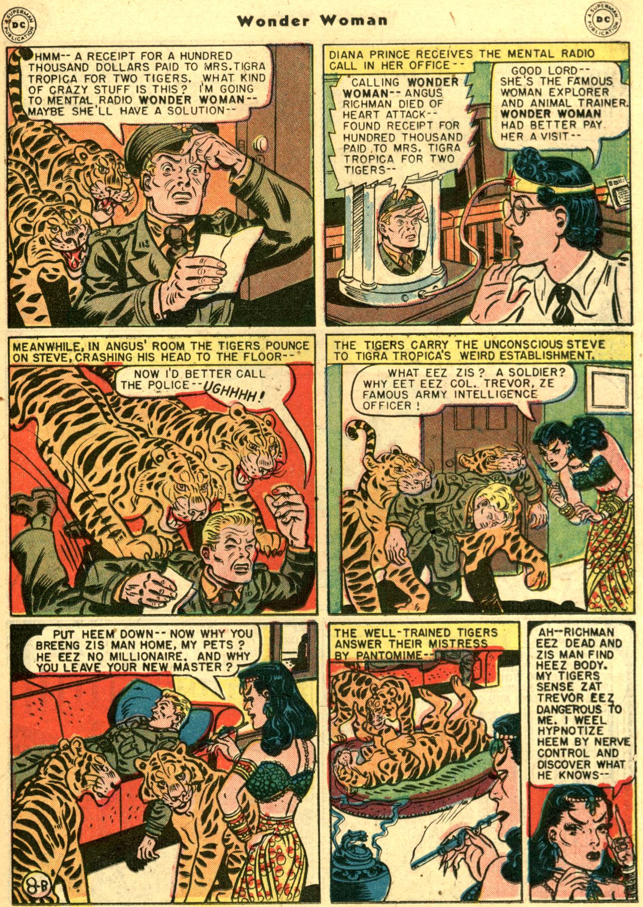 Read online Wonder Woman (1942) comic -  Issue #26 - 29
