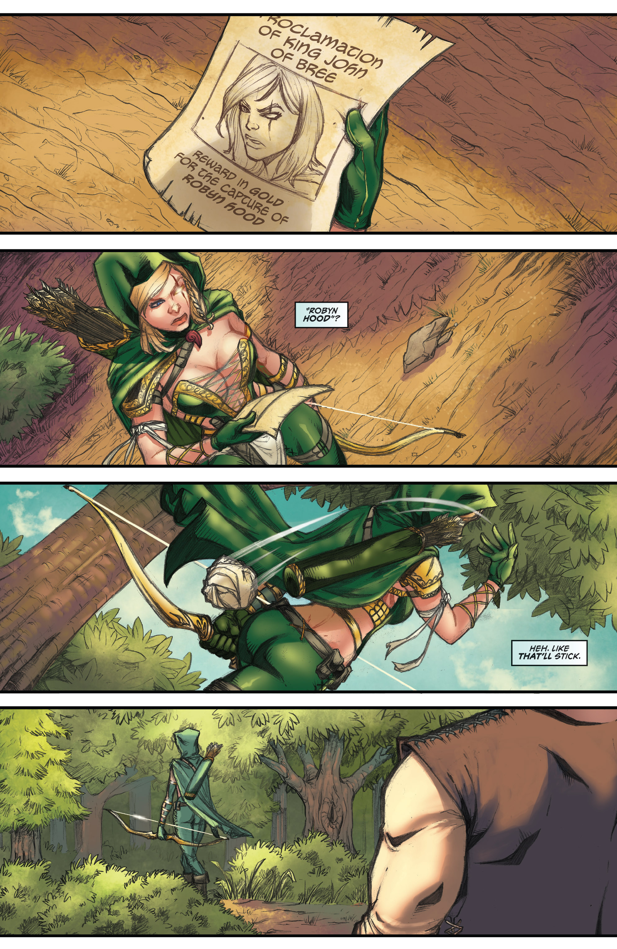 Read online Grimm Fairy Tales presents Robyn Hood (2012) comic -  Issue #3 - 3