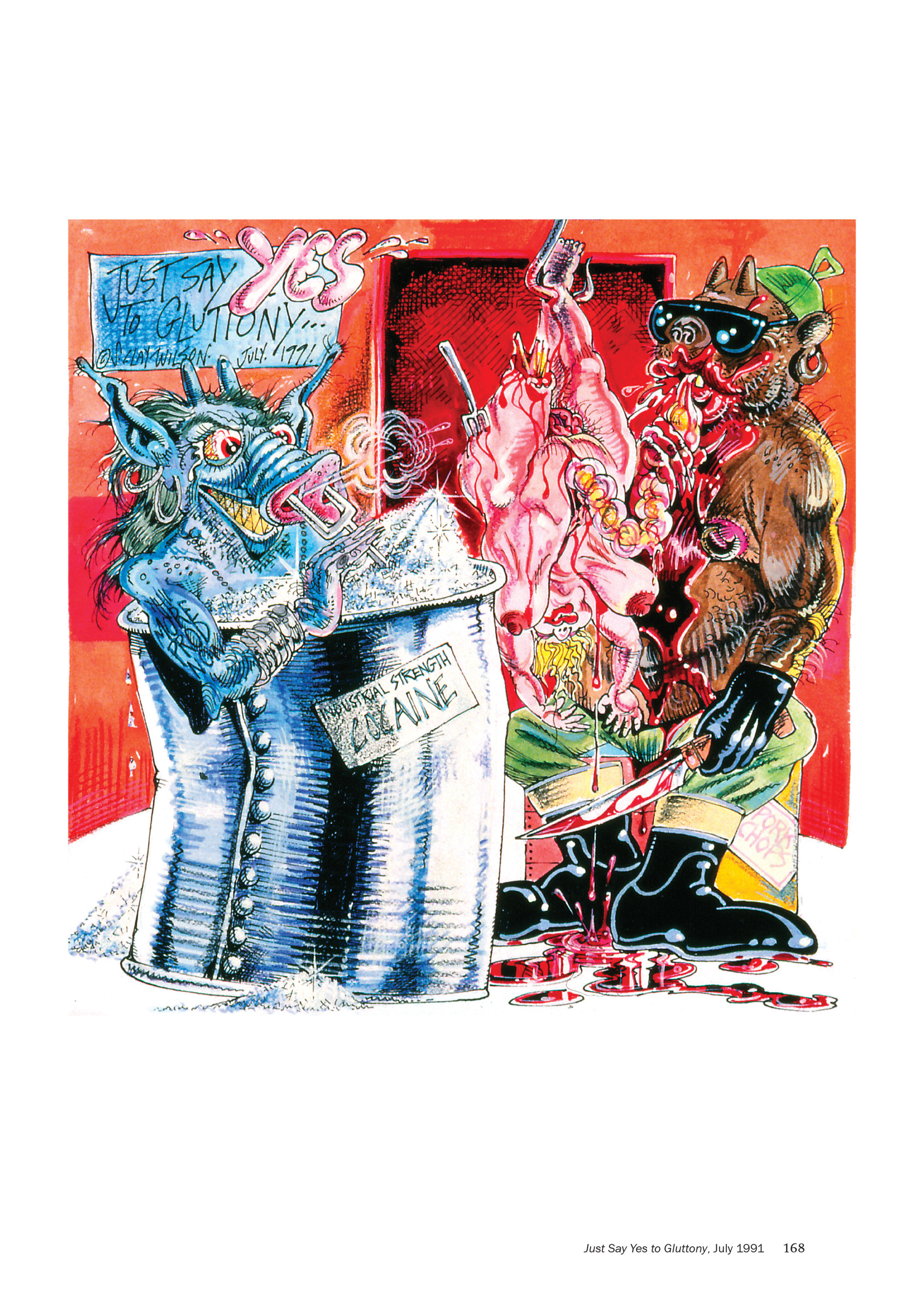 Read online The Mythology of S. Clay Wilson comic -  Issue # Belgian Lace from Hell (Part 2) - 71