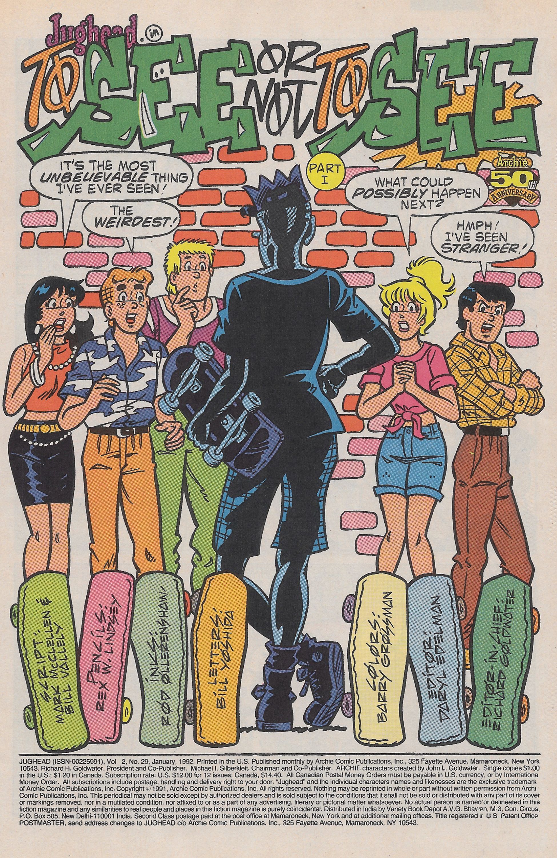 Read online Jughead (1987) comic -  Issue #29 - 3