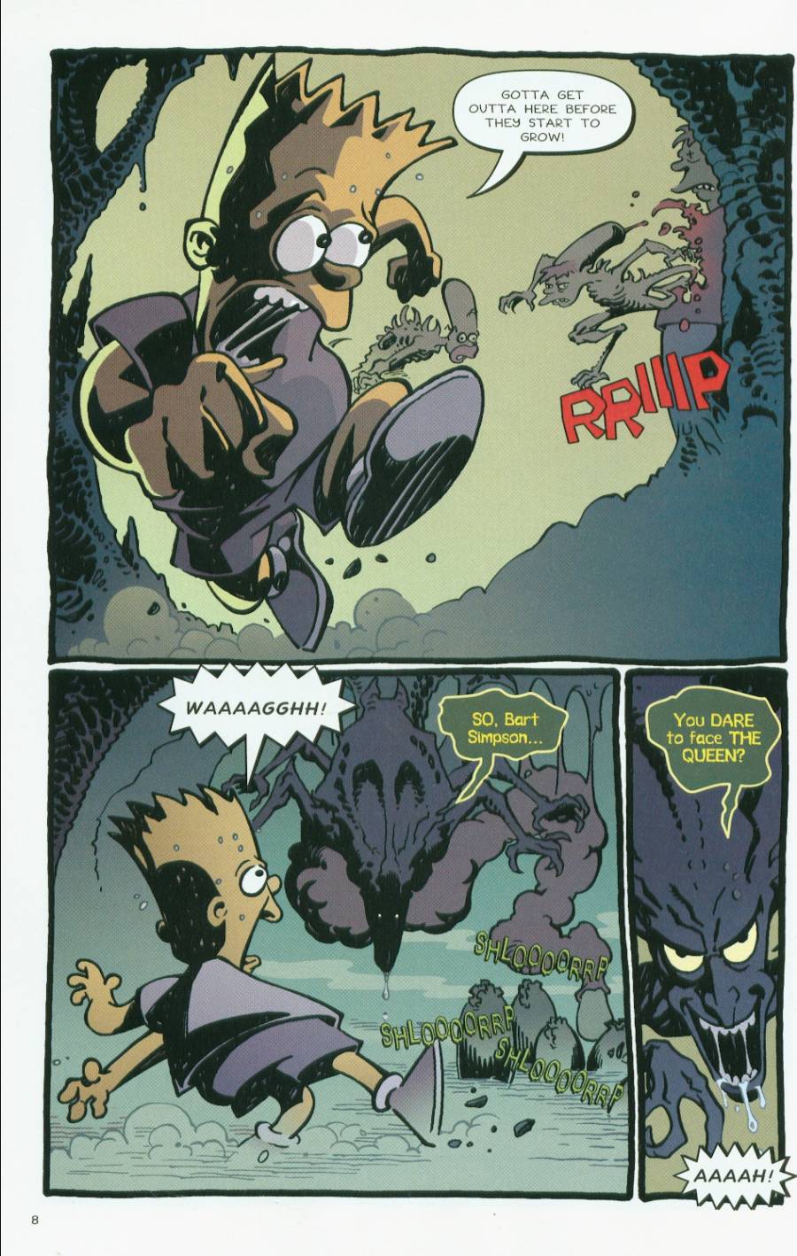 Read online Treehouse of Horror comic -  Issue #7 - 9