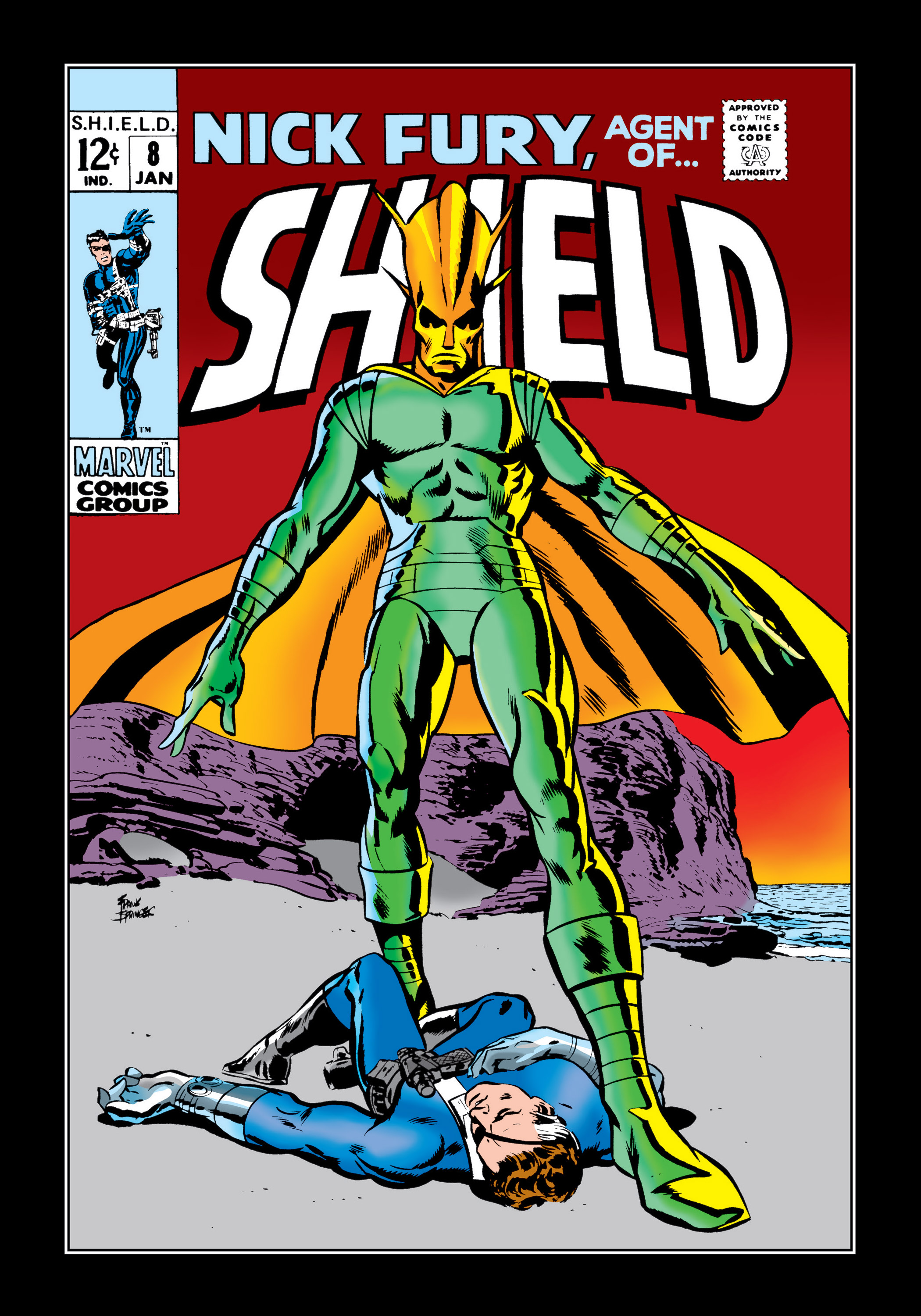 Read online Marvel Masterworks: Nick Fury, Agent of S.H.I.E.L.D. comic -  Issue # TPB 3 (Part 1) - 91