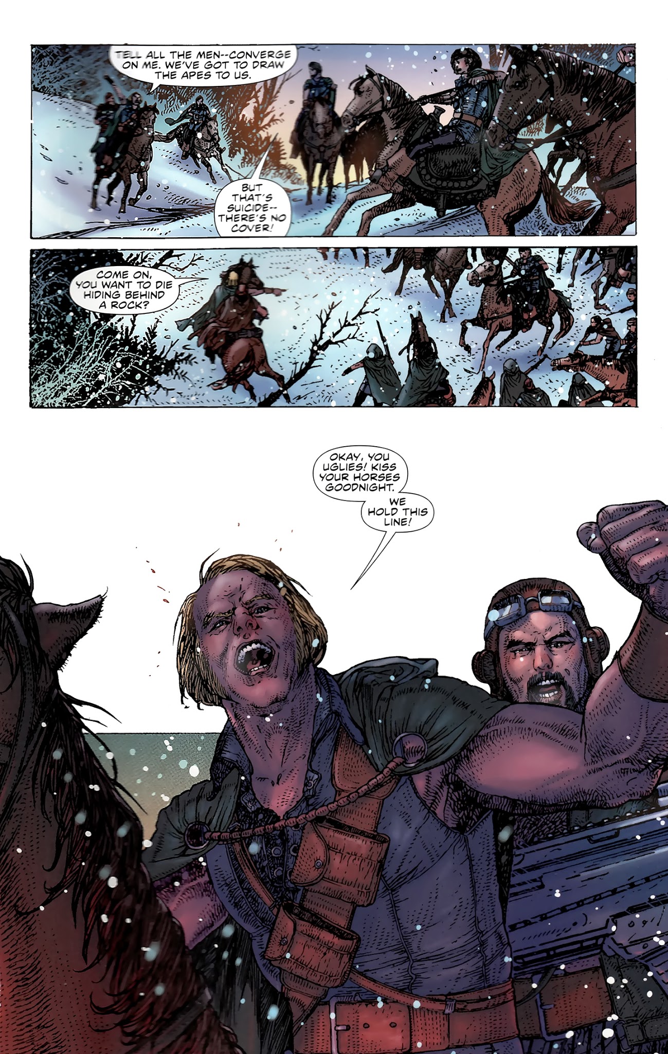 Read online Planet of the Apes (2011) comic -  Issue #10 - 19