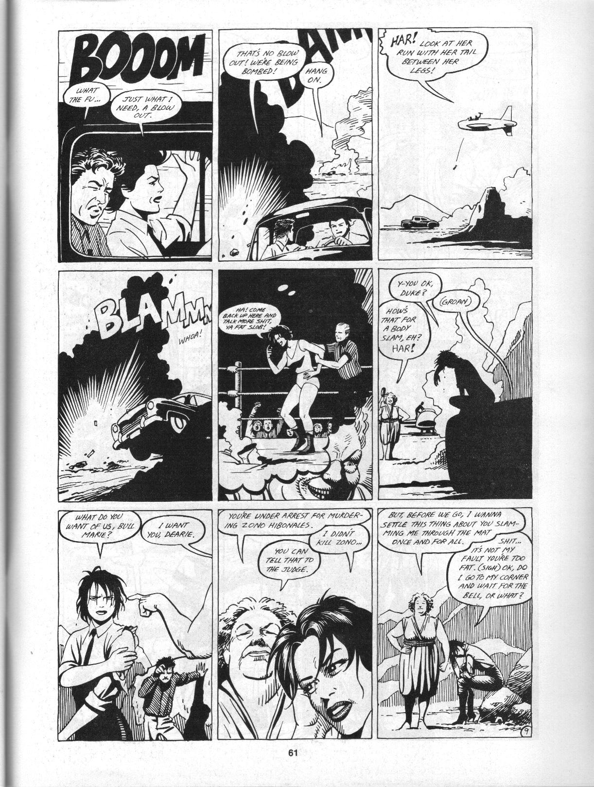 Read online Love and Rockets (1982) comic -  Issue #3 - 63