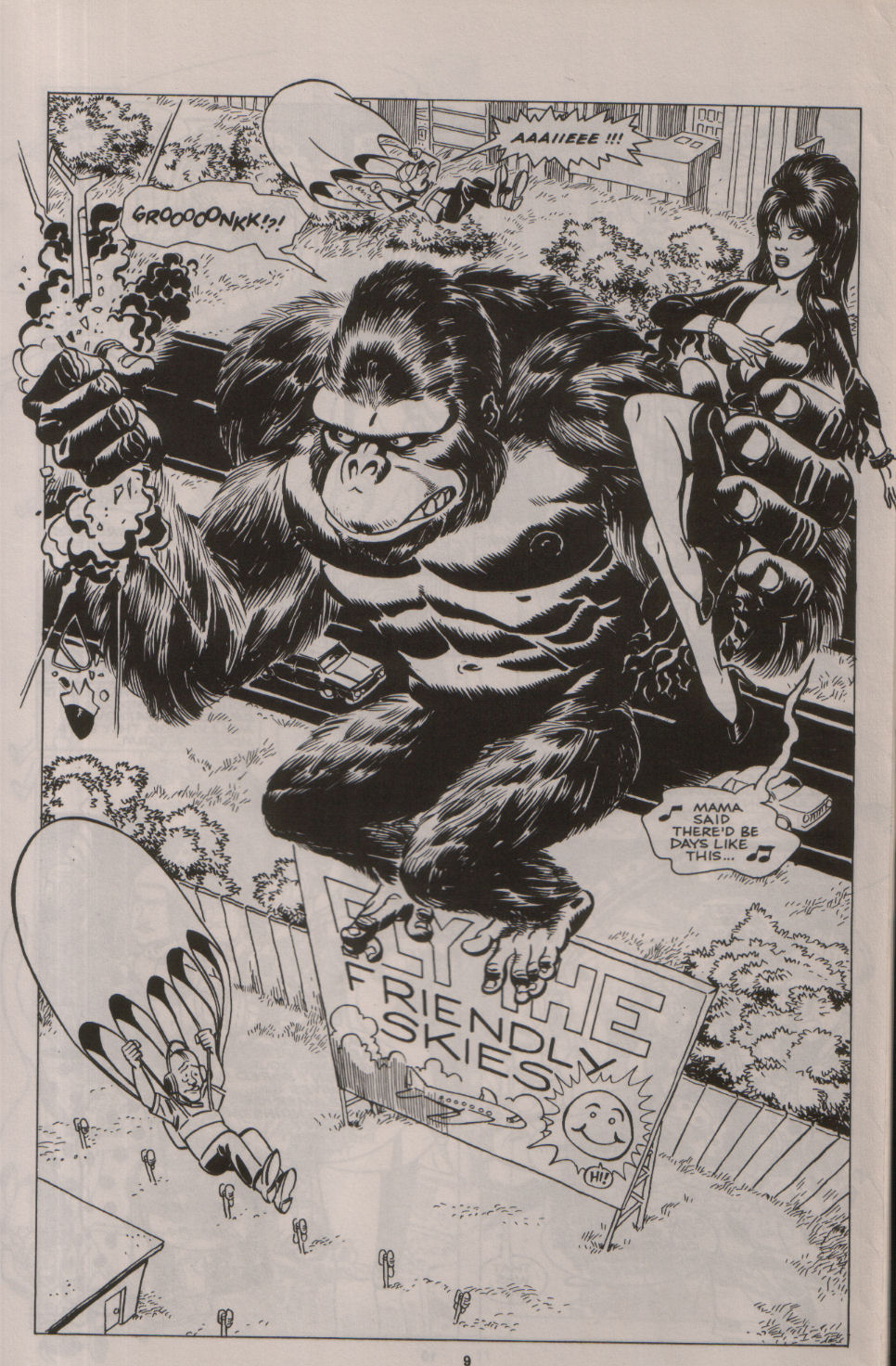 Read online Elvira, Mistress of the Dark comic -  Issue #15 - 10