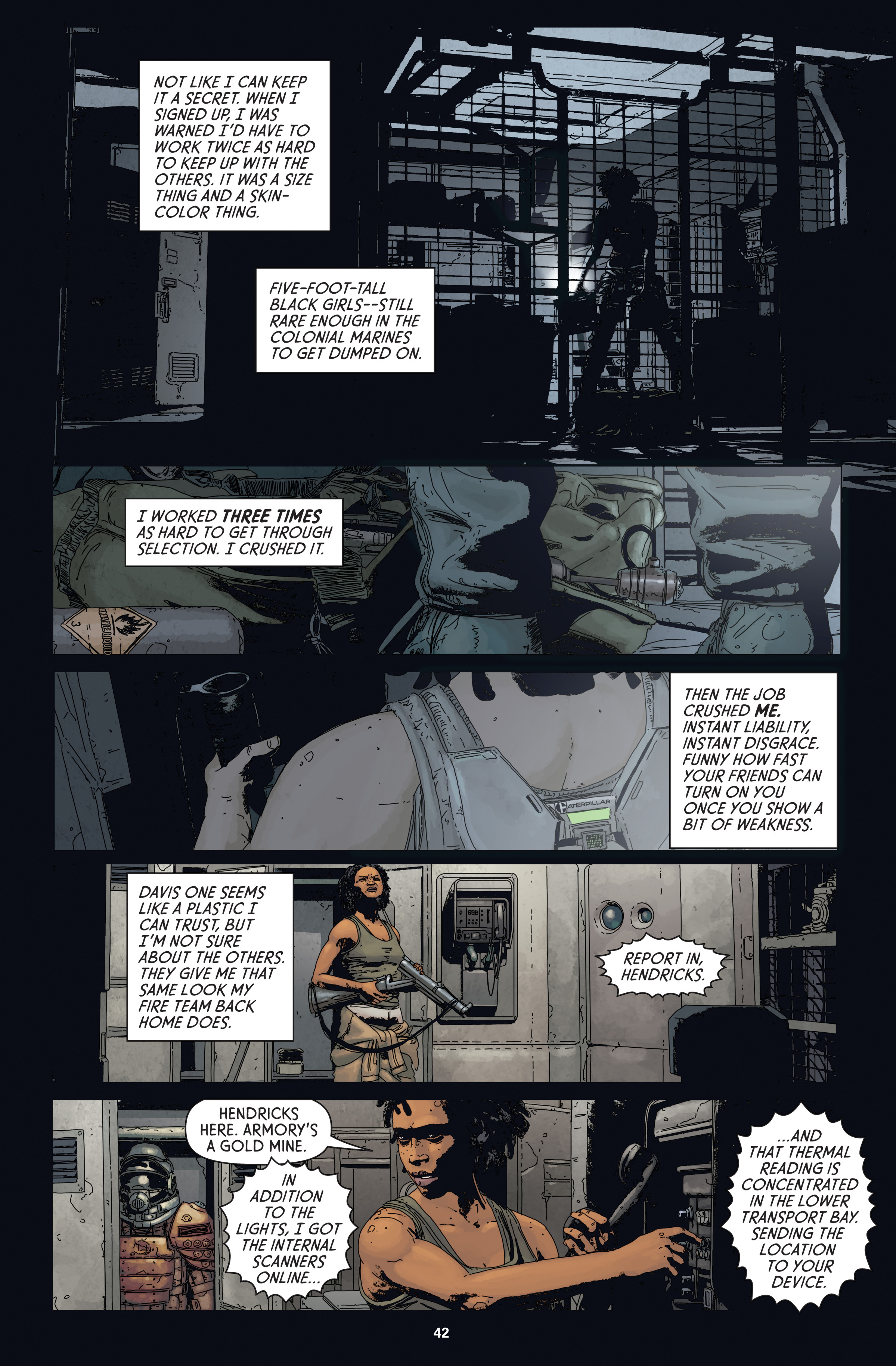 Read online Aliens: Defiance Library Edition comic -  Issue # TPB (Part 1) - 42