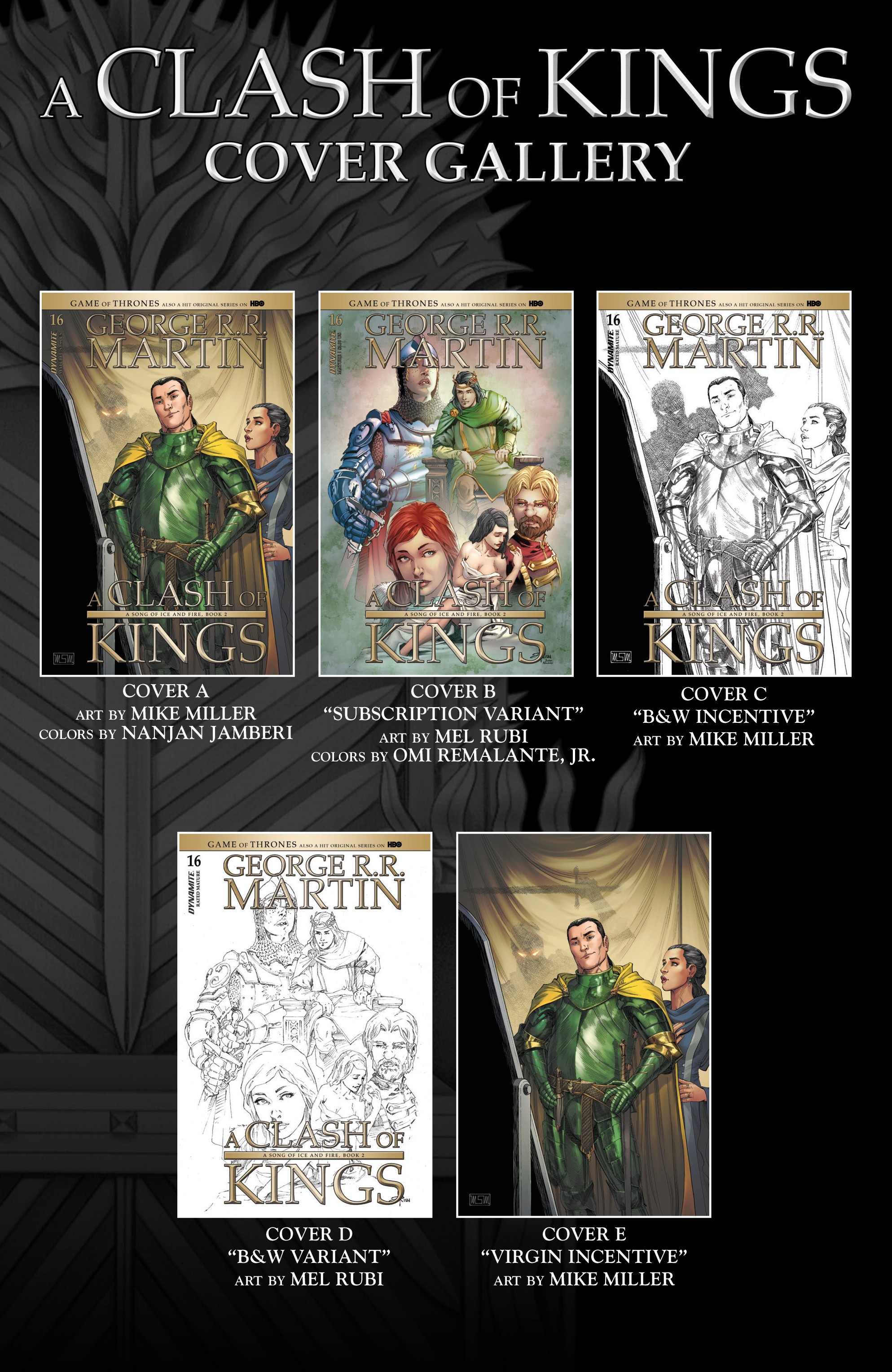 Read online A Clash of Kings comic -  Issue #16 - 25