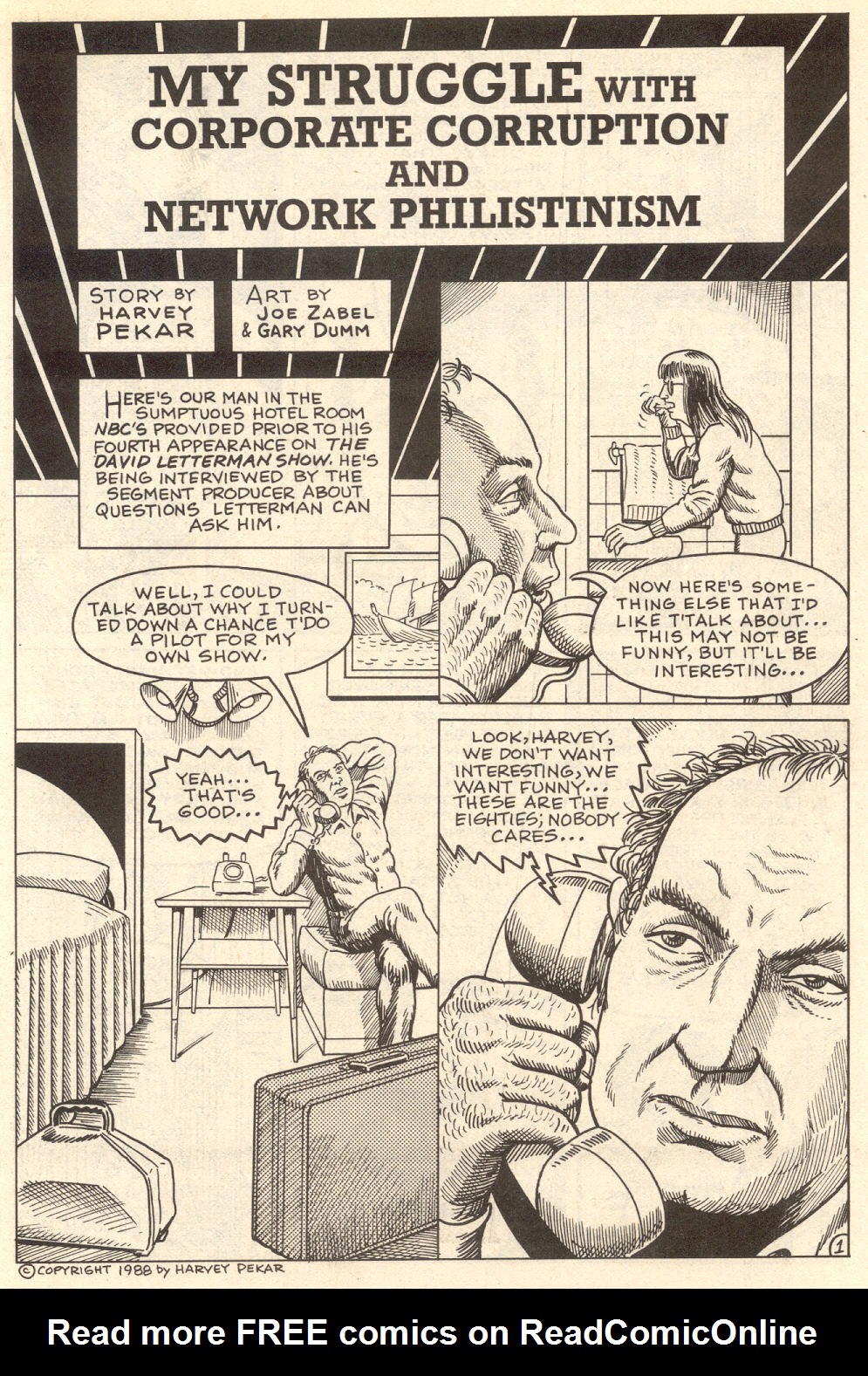 Read online American Splendor (1976) comic -  Issue #13 - 8