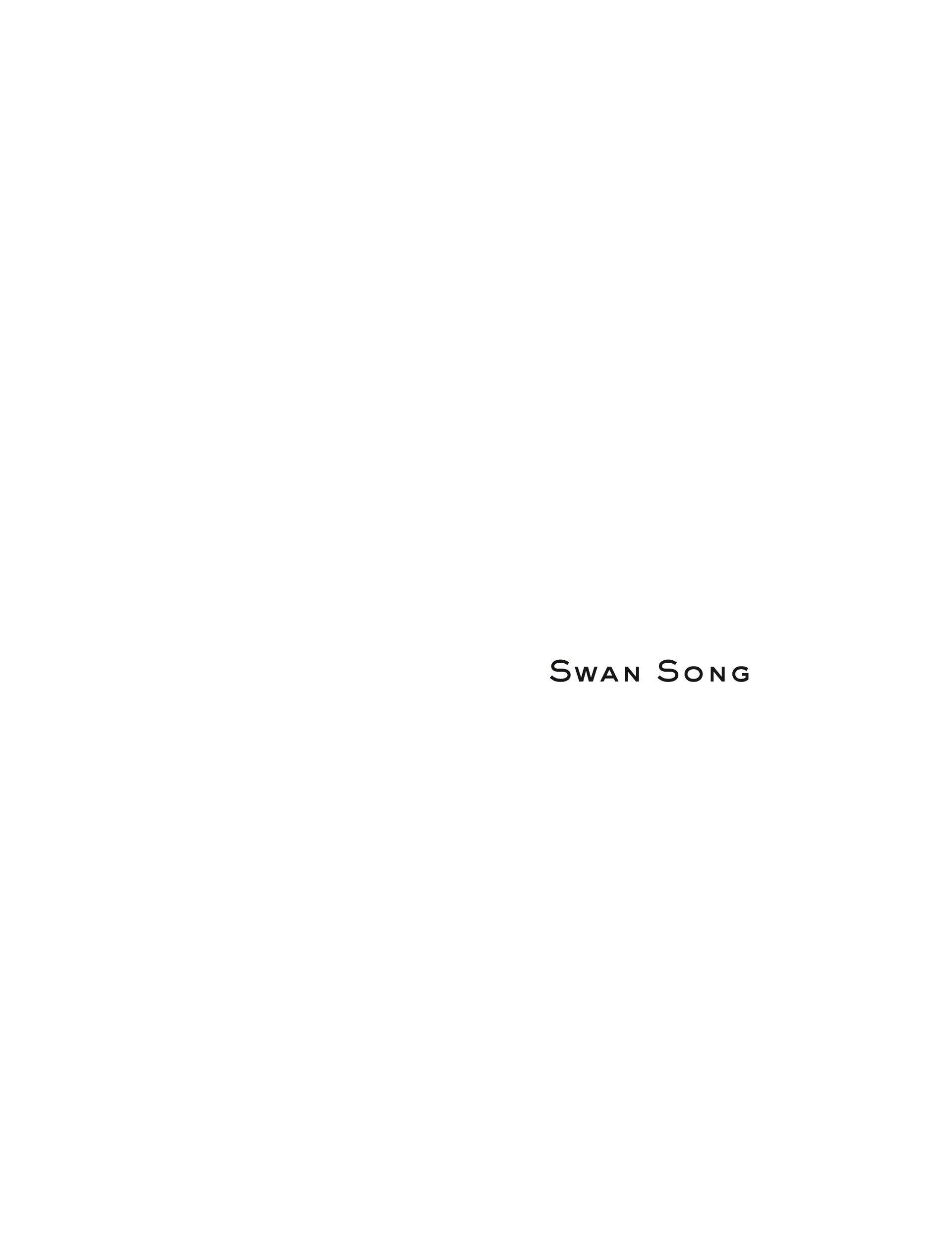 Read online Swan Song comic -  Issue #1 - 3