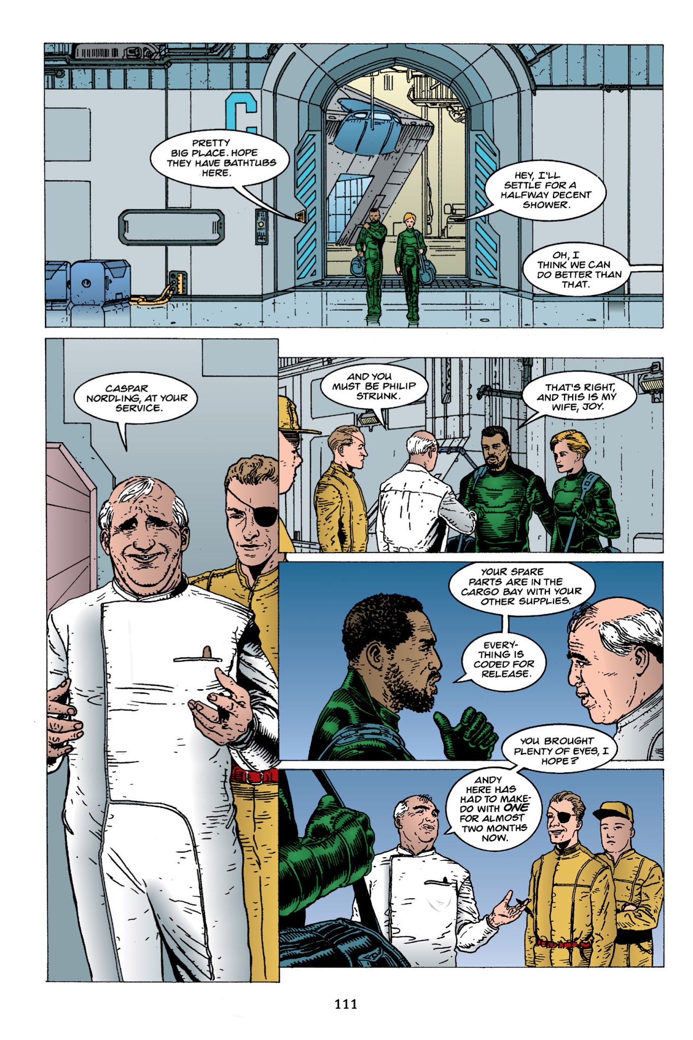 Read online Aliens Omnibus comic -  Issue # TPB 4 - 111