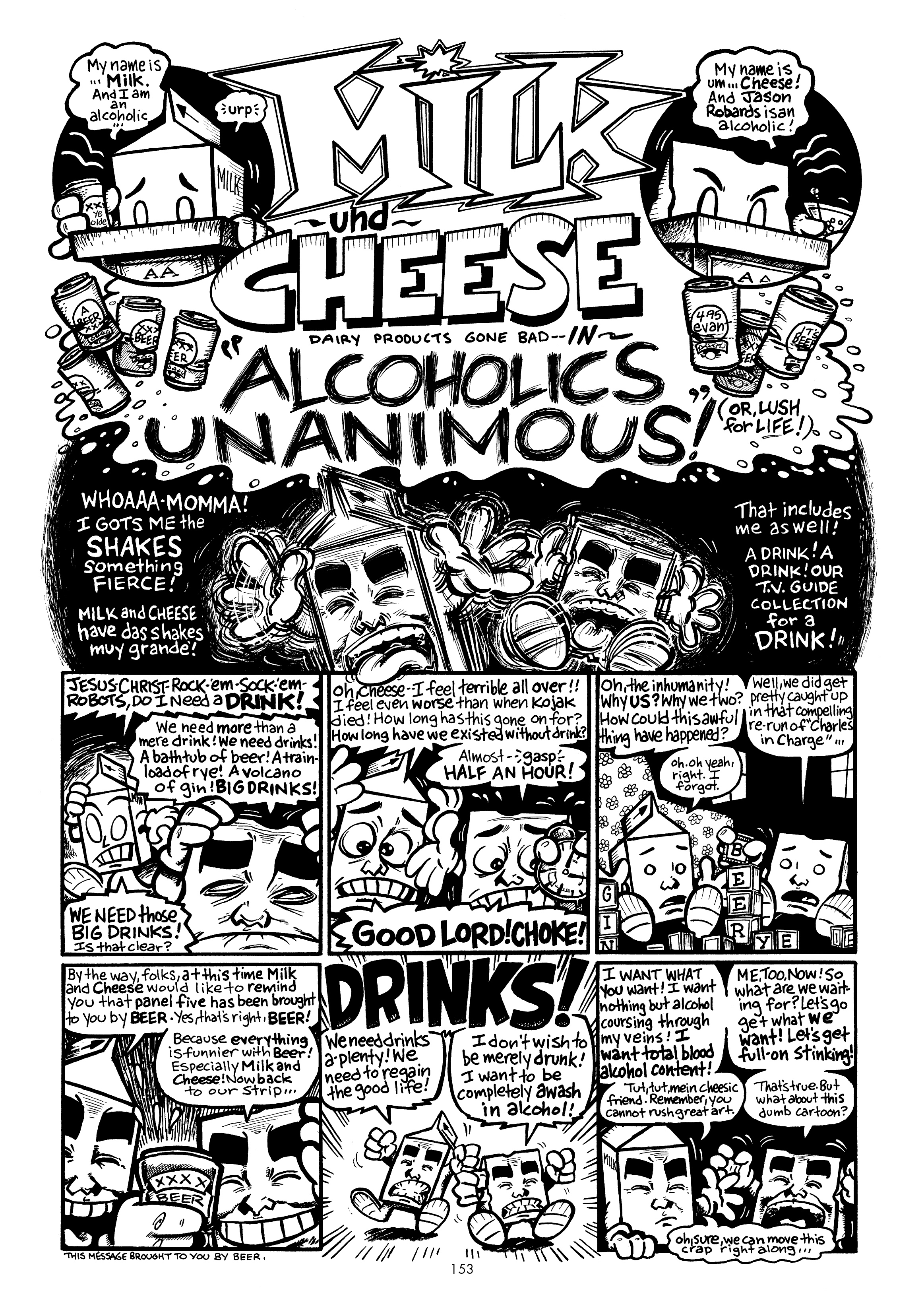 Read online Milk And Cheese: Dairy Products Gone Bad! comic -  Issue # Full - 155