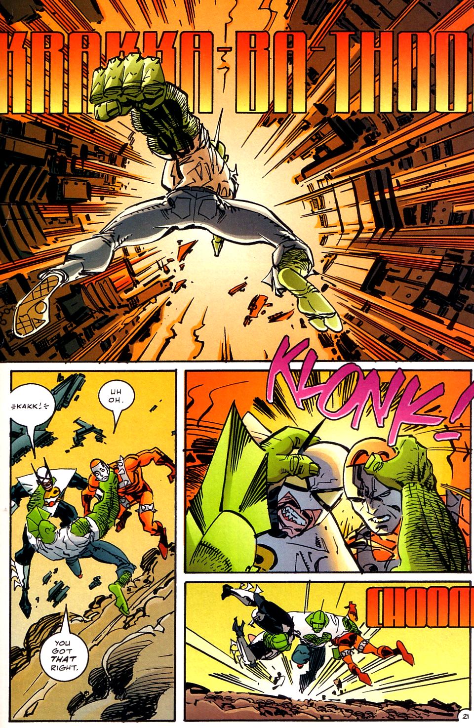 Read online The Savage Dragon (1993) comic -  Issue #89 - 23