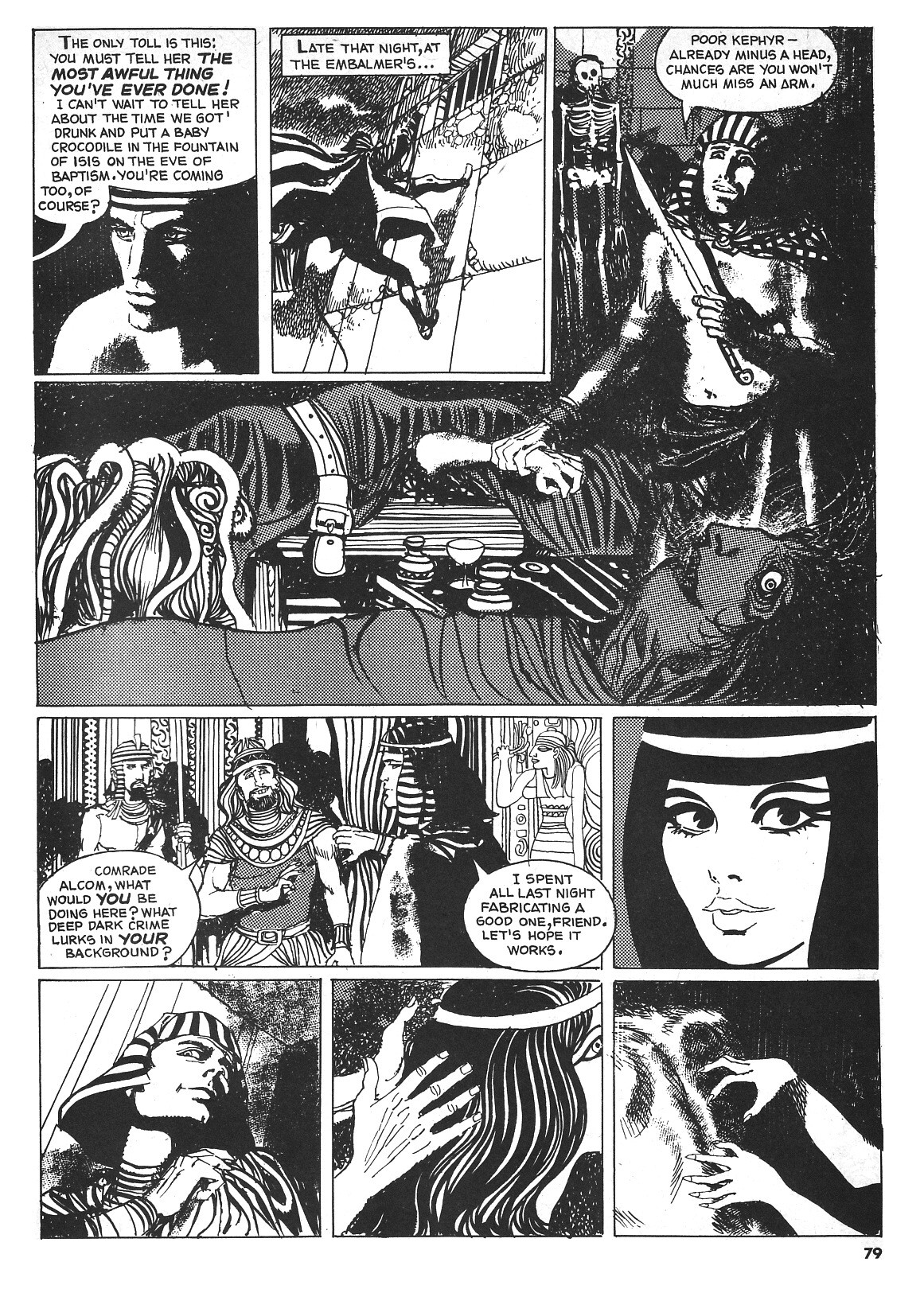 Read online Vampirella (1969) comic -  Issue #19 - 79