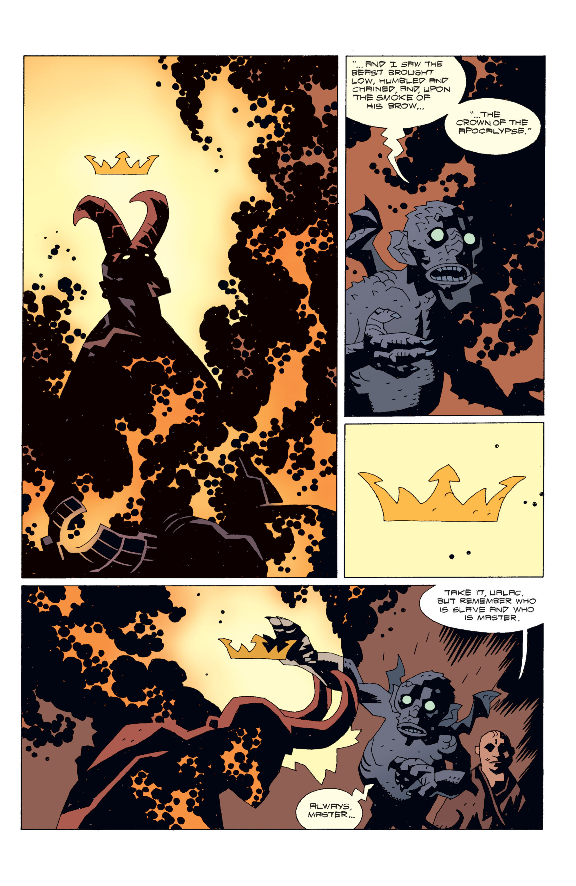 Read online Hellboy comic -  Issue #4 - 96