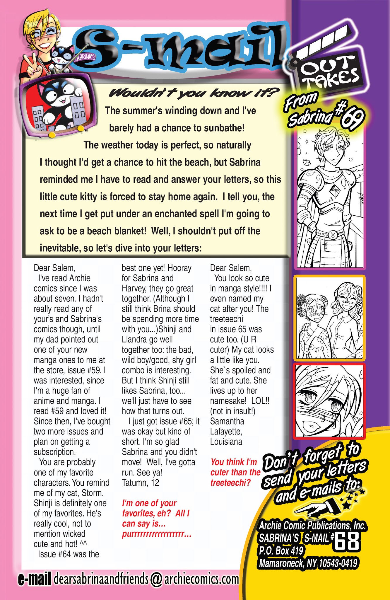 Read online Sabrina the Teenage Witch (2000) comic -  Issue #68 - 24