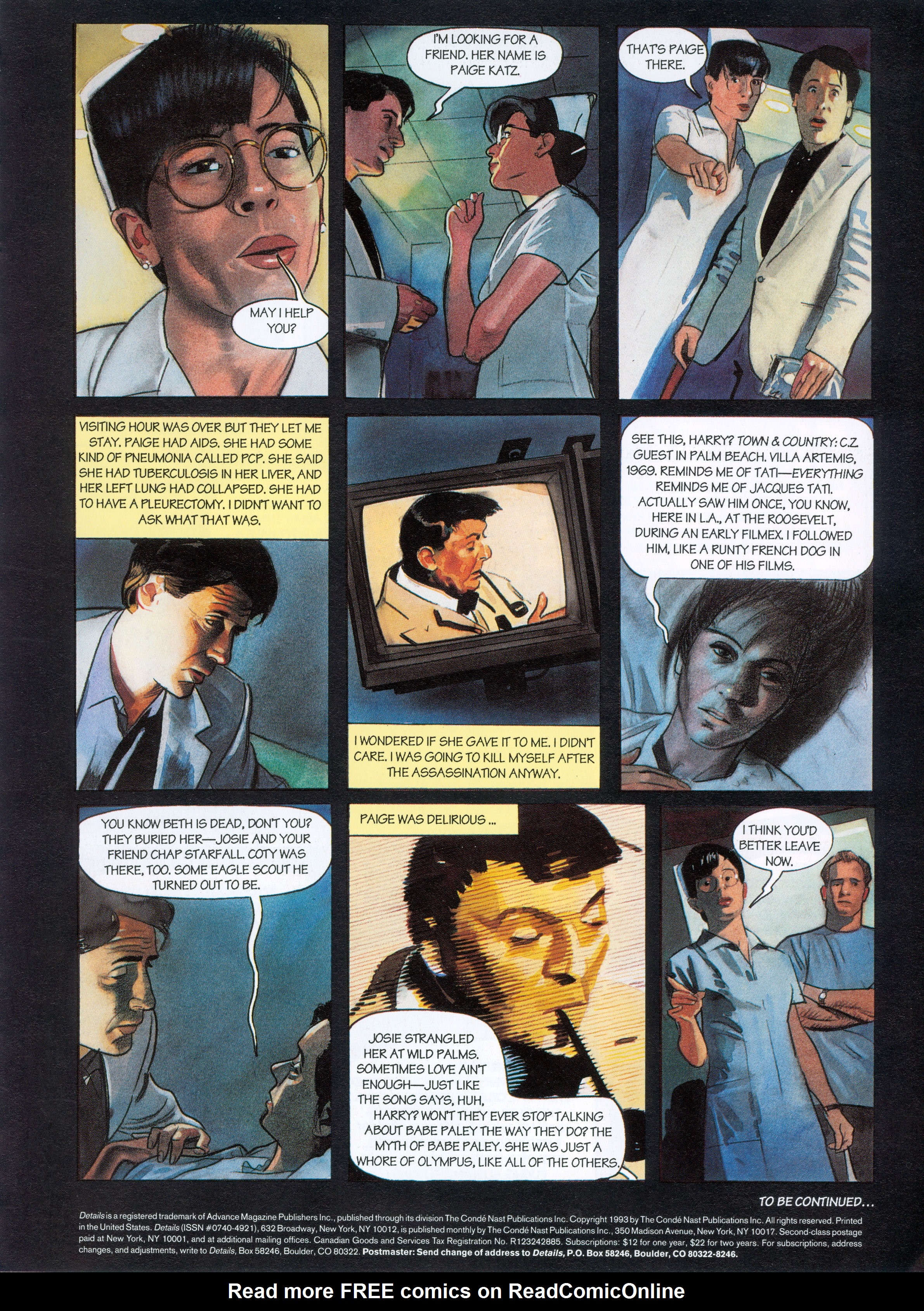 Read online Wild Palms comic -  Issue # TPB - 64