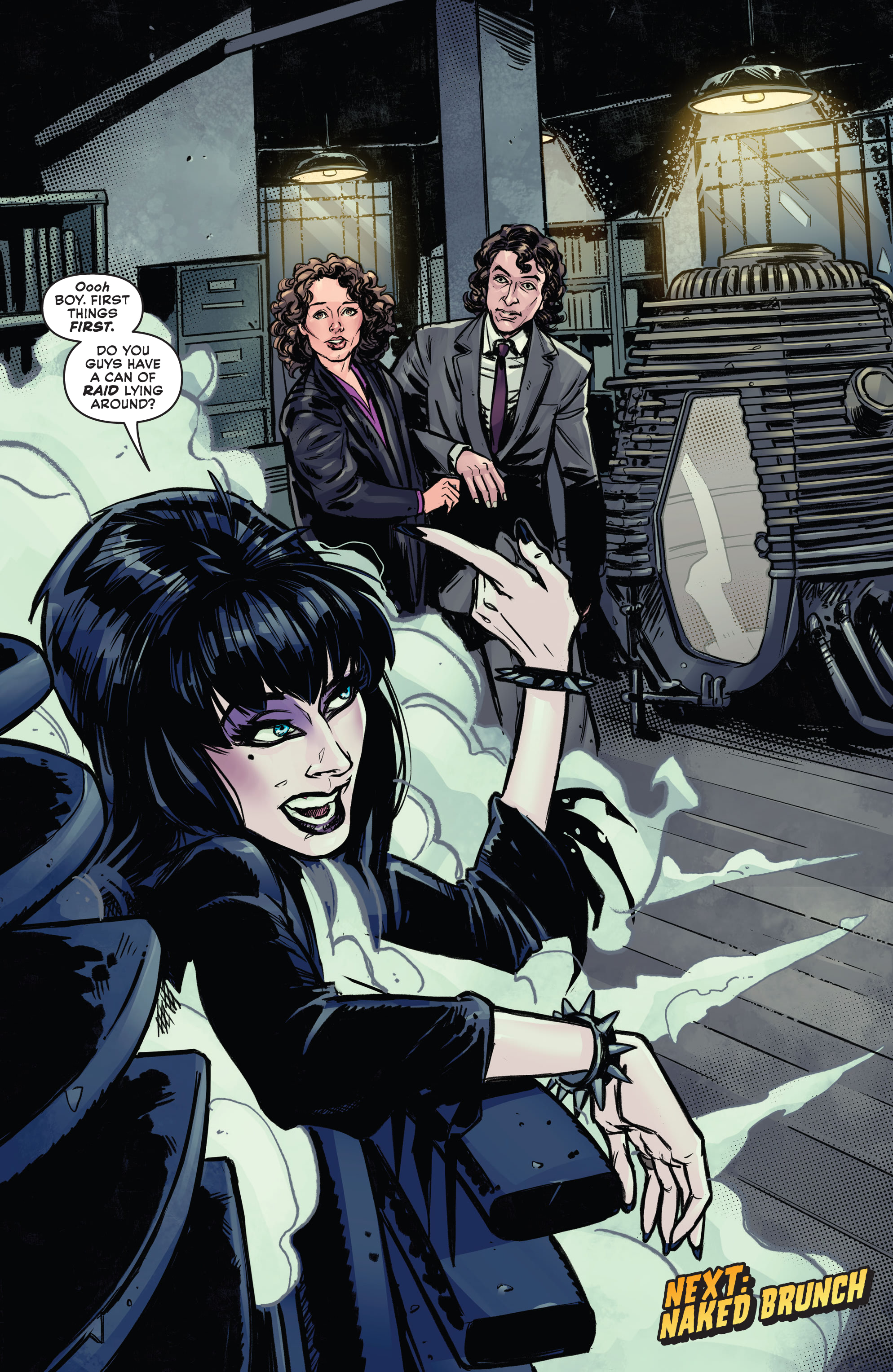 Read online Elvira in Horrorland comic -  Issue #4 - 25