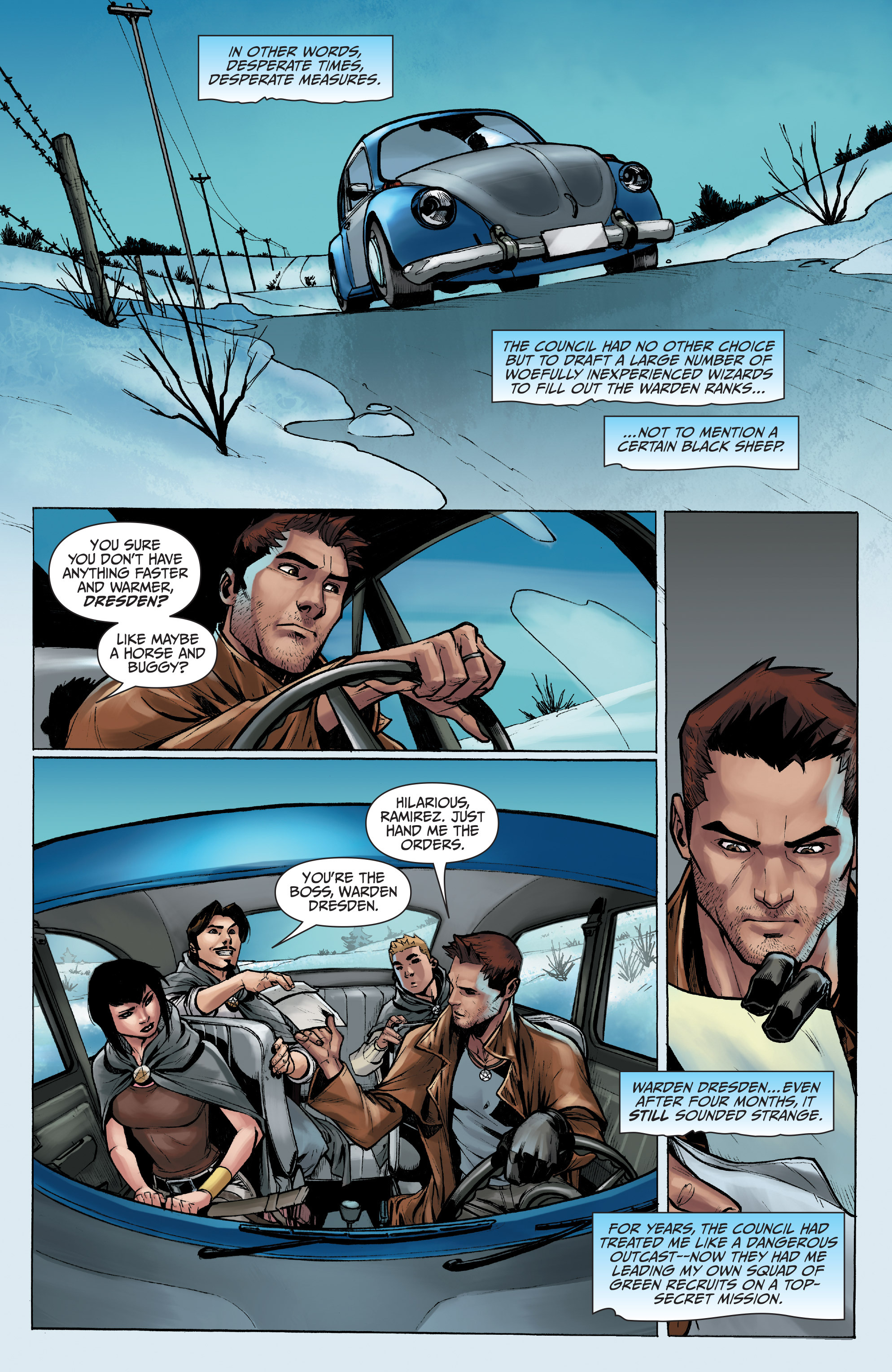 Read online Jim Butcher's The Dresden Files: War Cry comic -  Issue #1 - 11