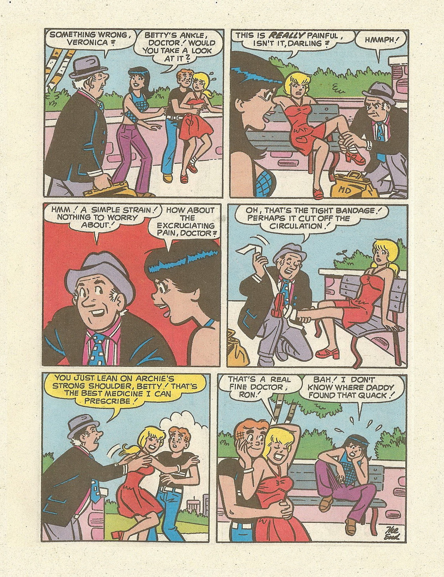 Read online Betty and Veronica Digest Magazine comic -  Issue #70 - 56