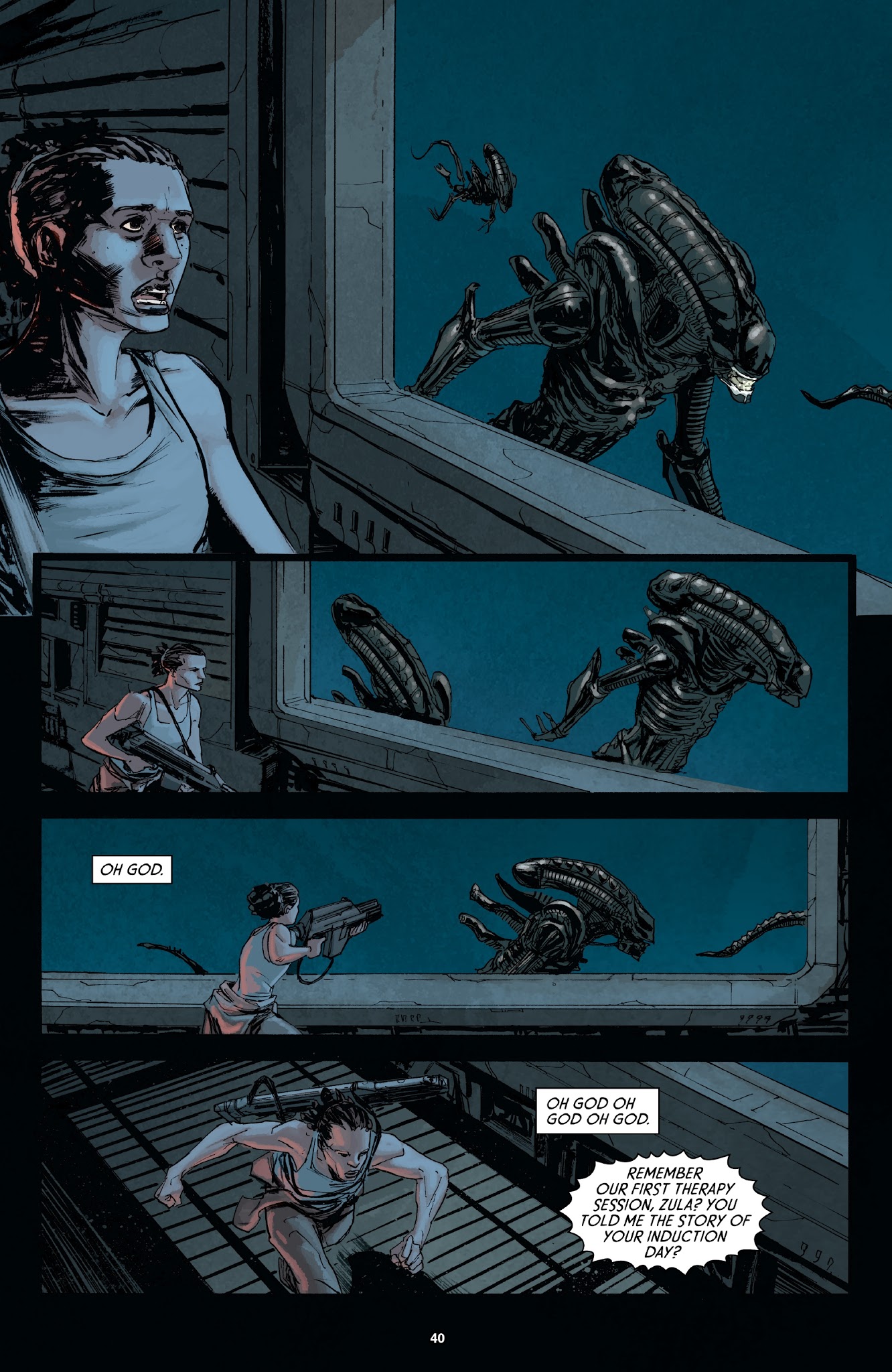 Read online Aliens: Defiance comic -  Issue # _TPB 2 - 39