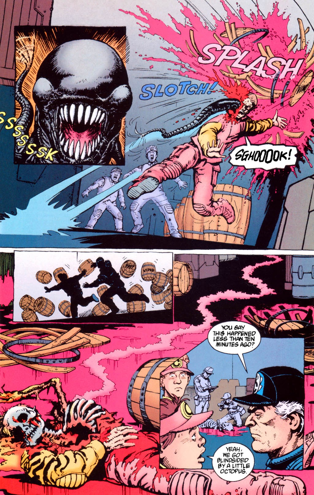 Read online Aliens: Kidnapped comic -  Issue #2 - 15