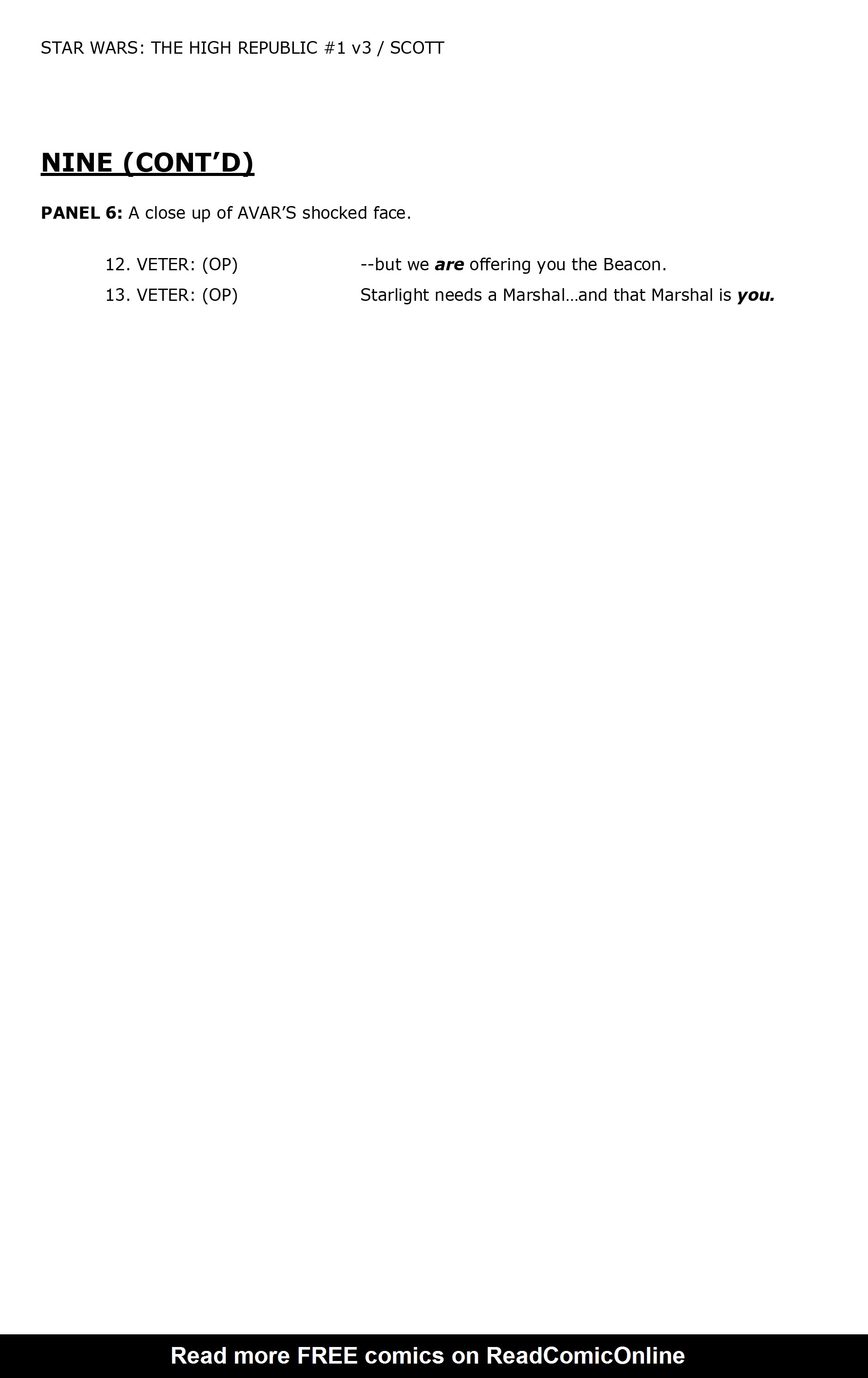 Read online Star Wars: The High Republic Behind-the-Scenes Exclusive comic -  Issue # Full - 20