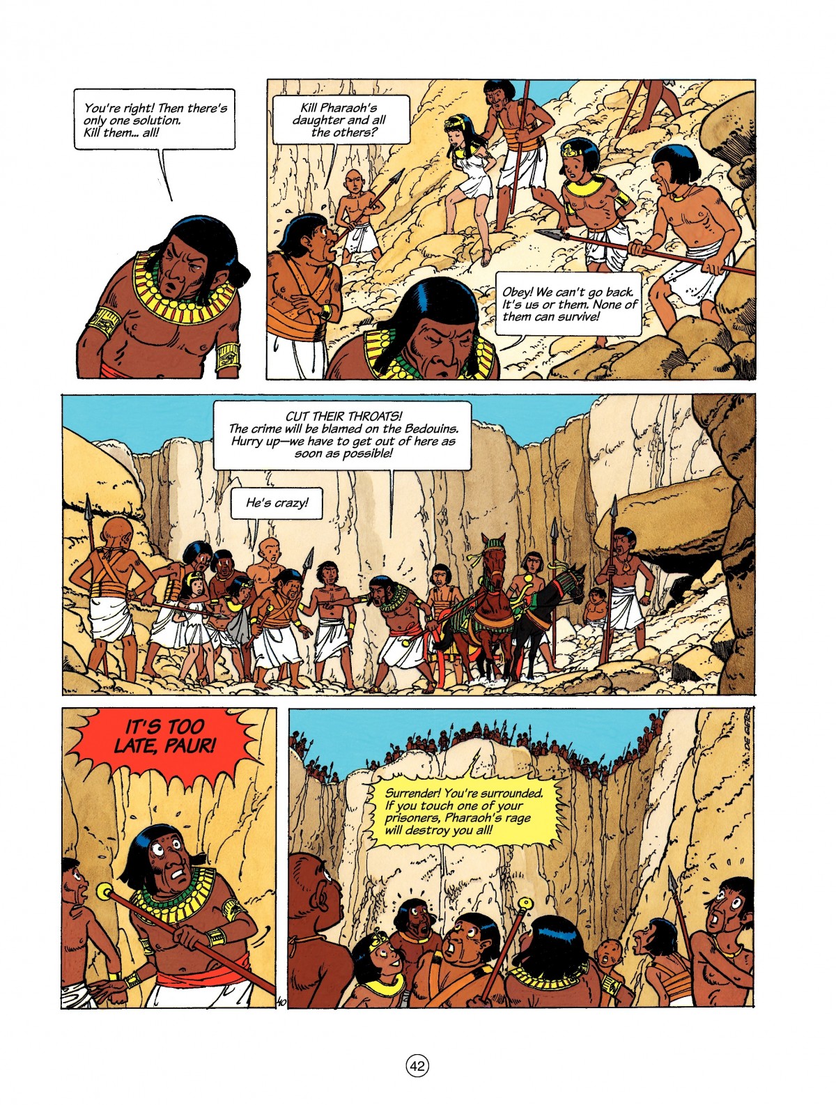 Read online Papyrus comic -  Issue #3 - 42