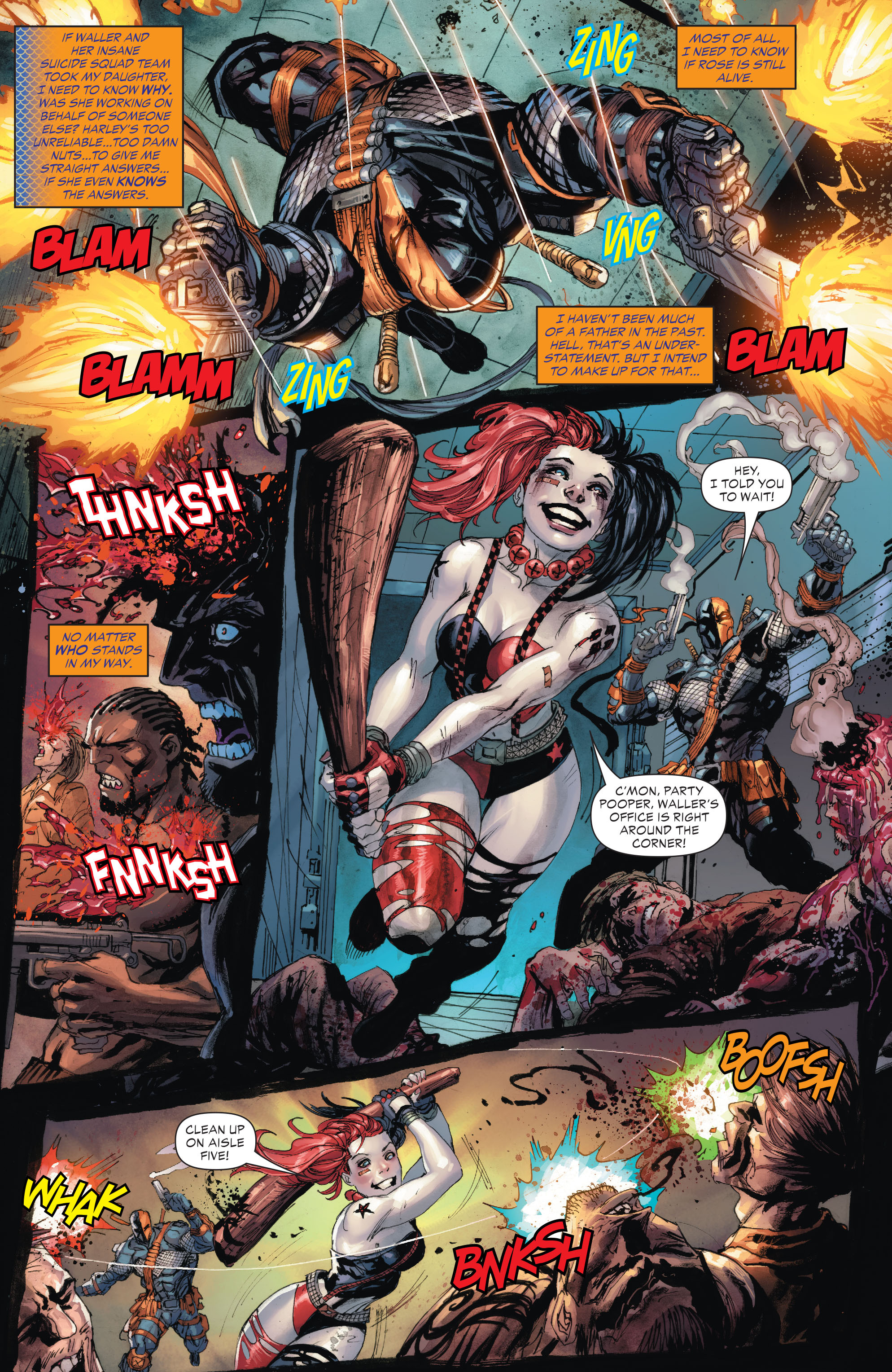 Read online Deathstroke (2014) comic -  Issue #12 - 14