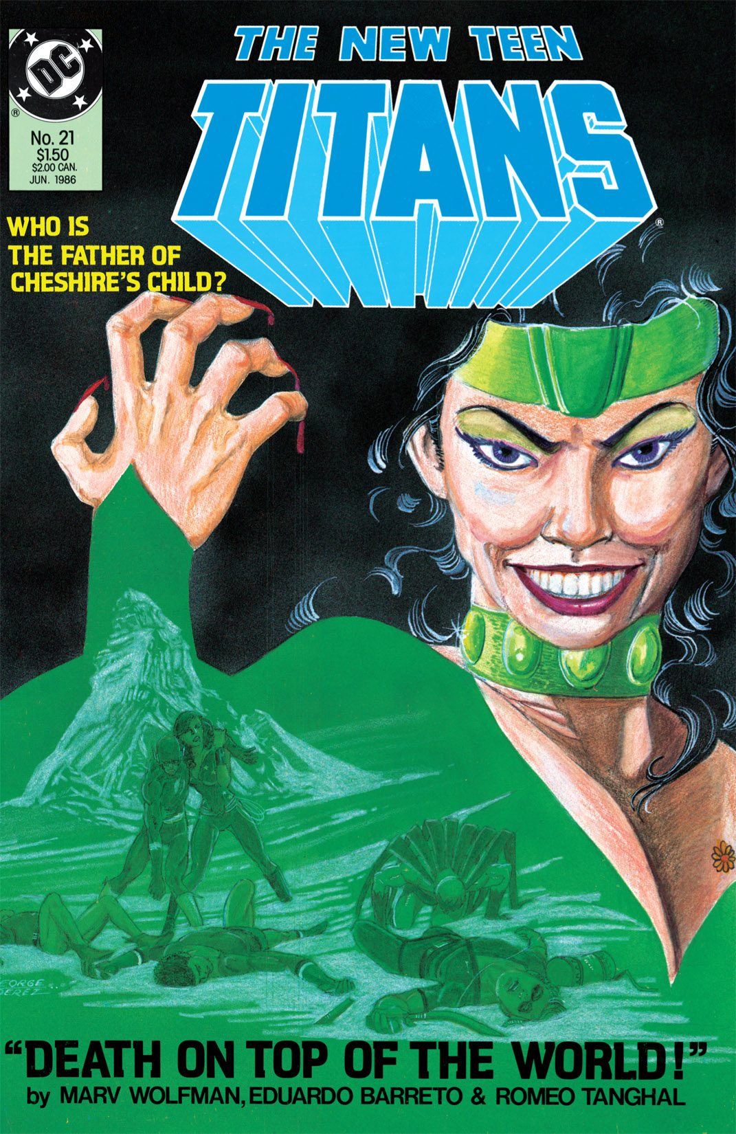 Read online The New Teen Titans (1984) comic -  Issue #21 - 1
