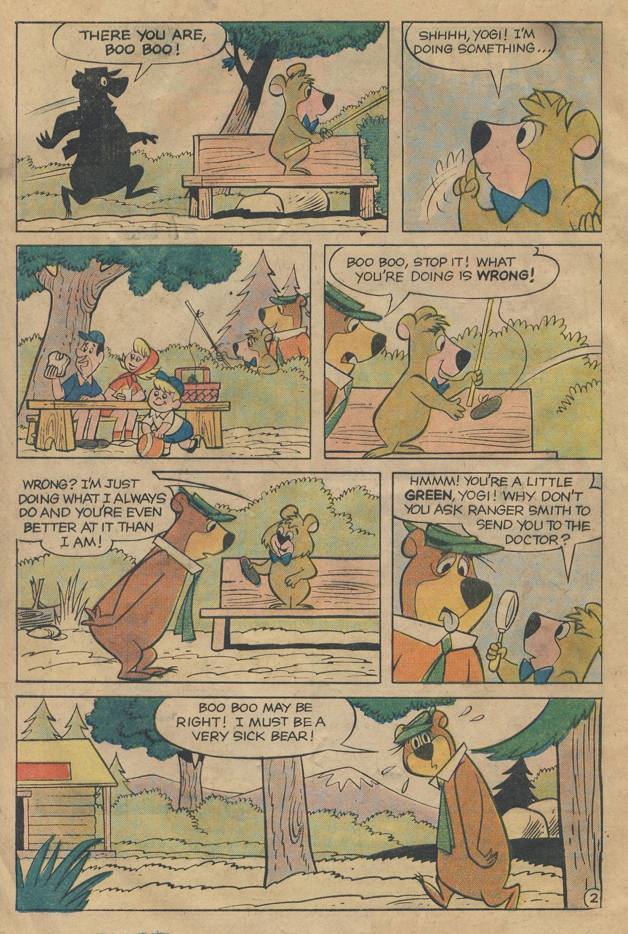 Read online Yogi Bear (1970) comic -  Issue #3 - 4