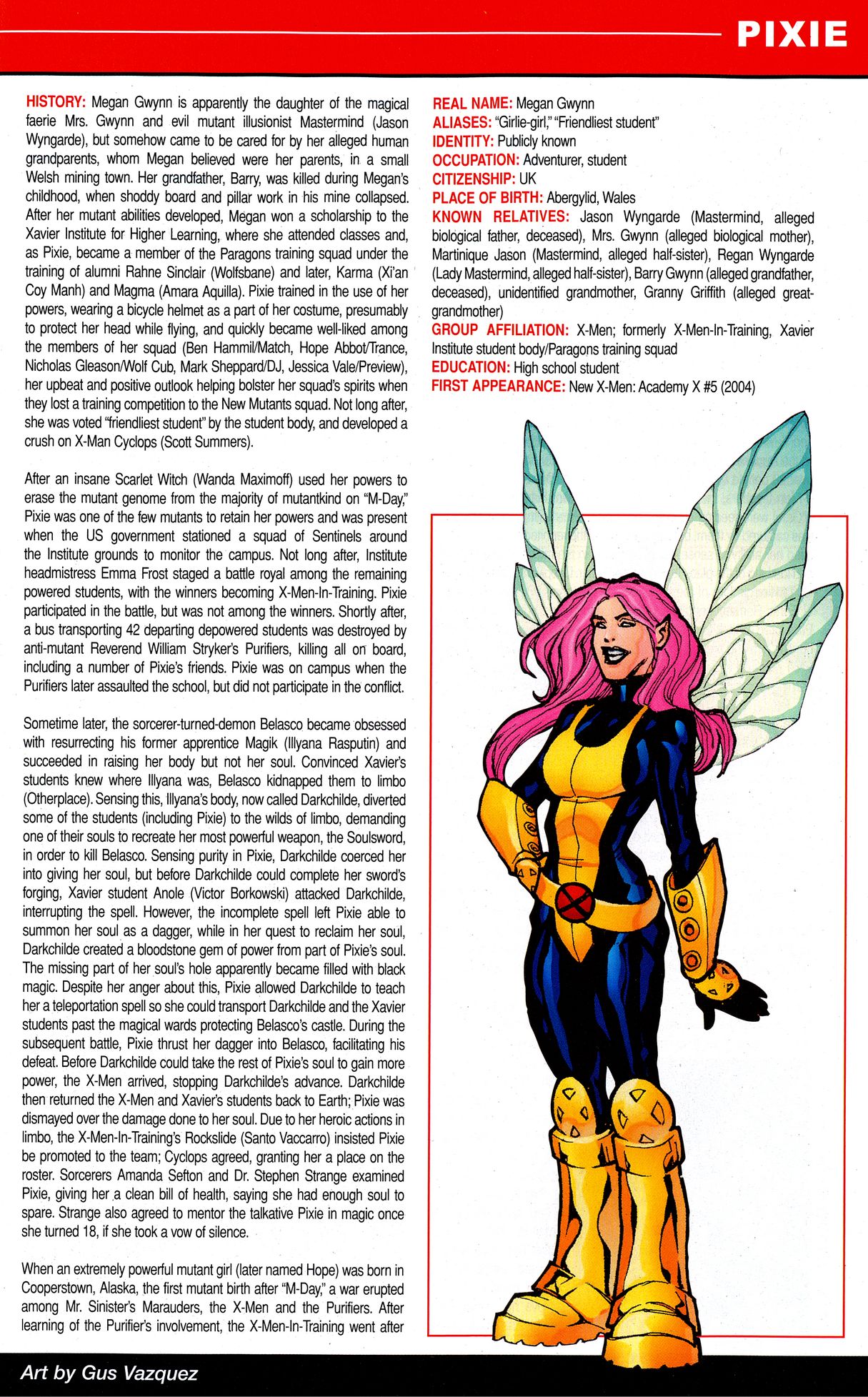 Read online Official Handbook of the Marvel Universe A To Z Update comic -  Issue #2 - 43