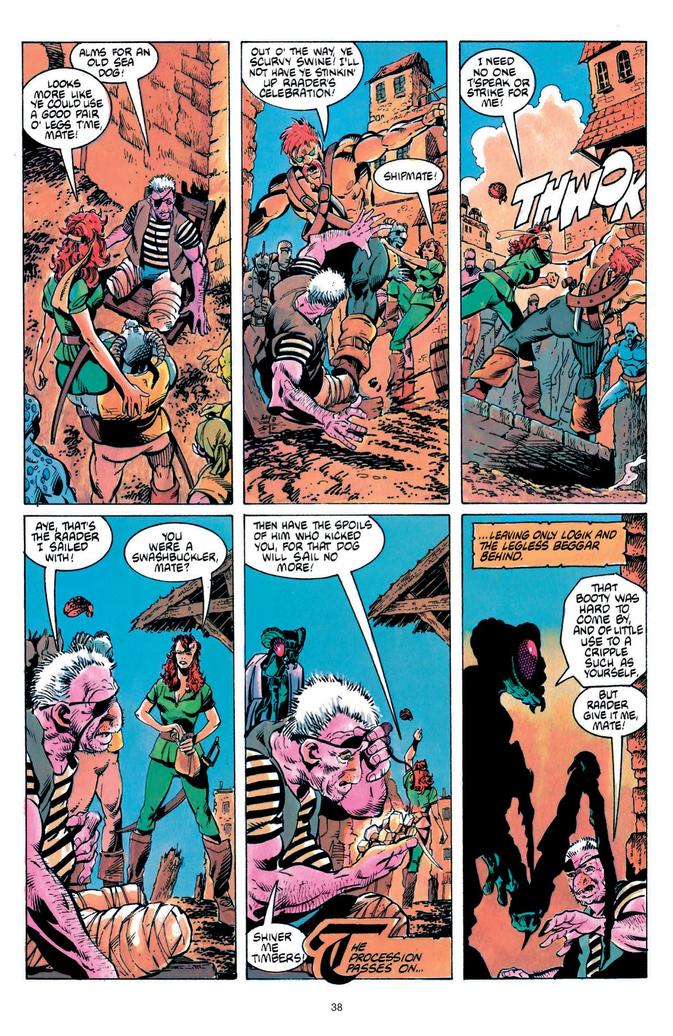 Read online Swords of the Swashbucklers comic -  Issue # TPB - 35