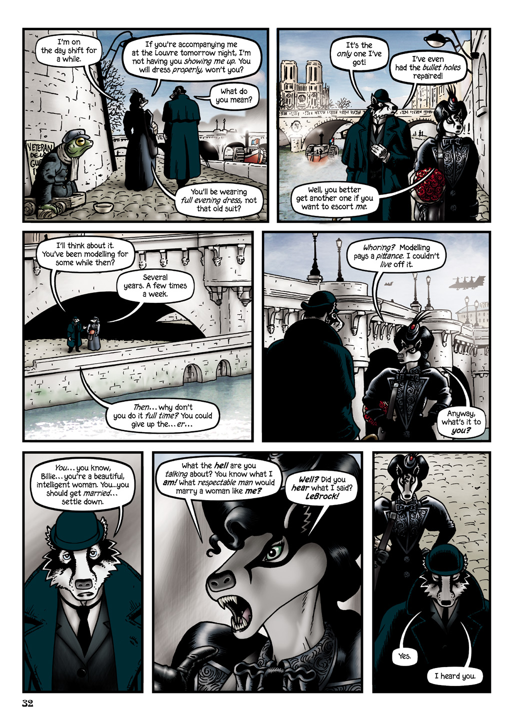 Read online Grandville Bête Noire comic -  Issue # TPB - 35